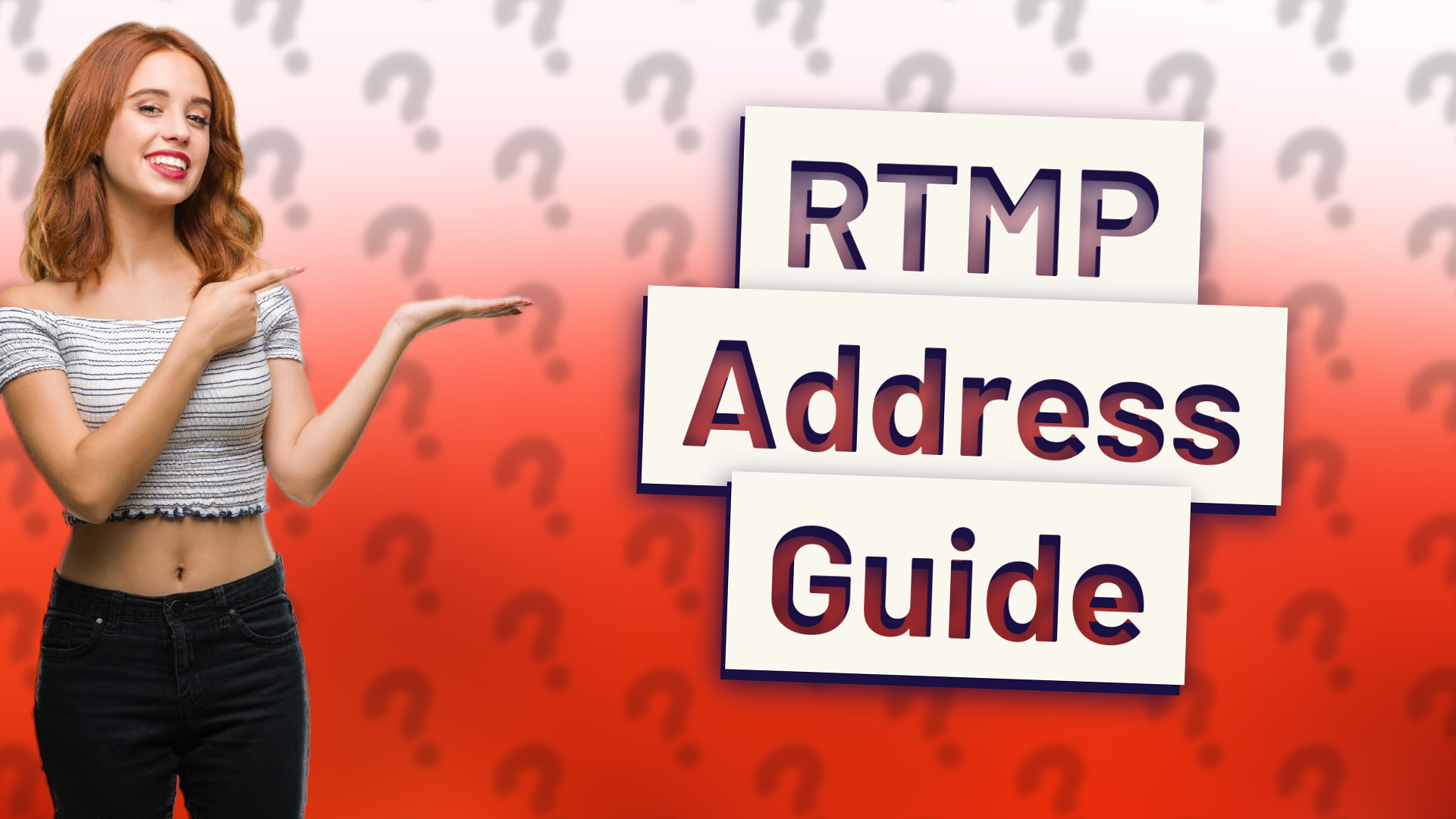 RTMP Address Guide