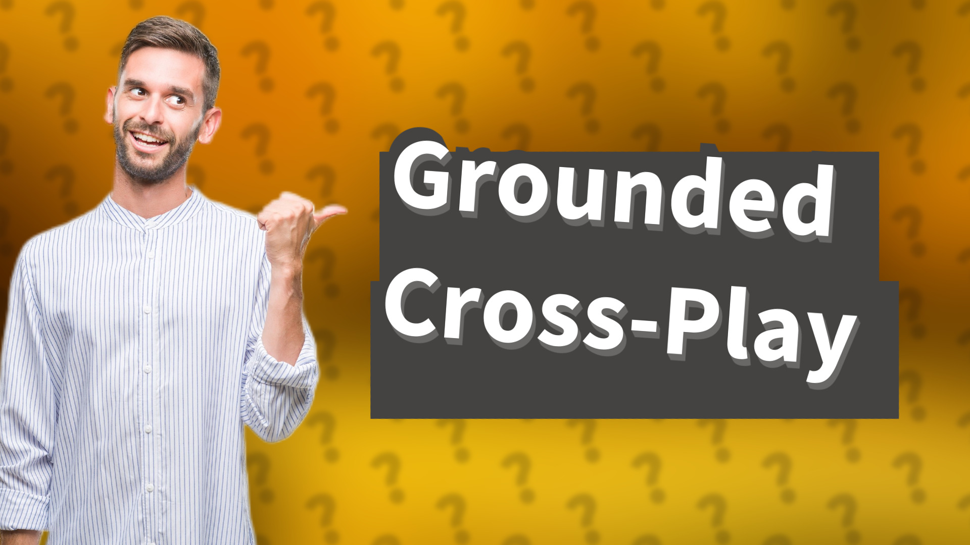 Grounded Cross-Play