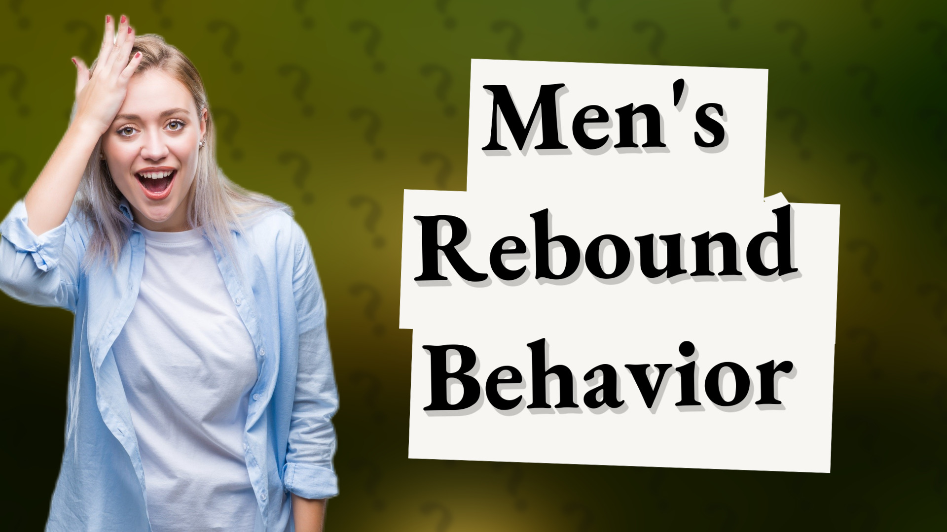 Men's Rebound Behavior