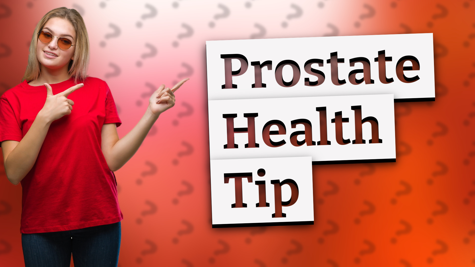 Prostate Health Tip