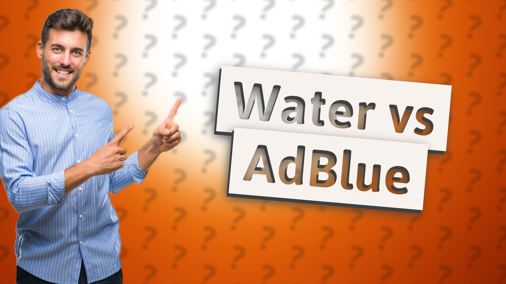 Water vs AdBlue