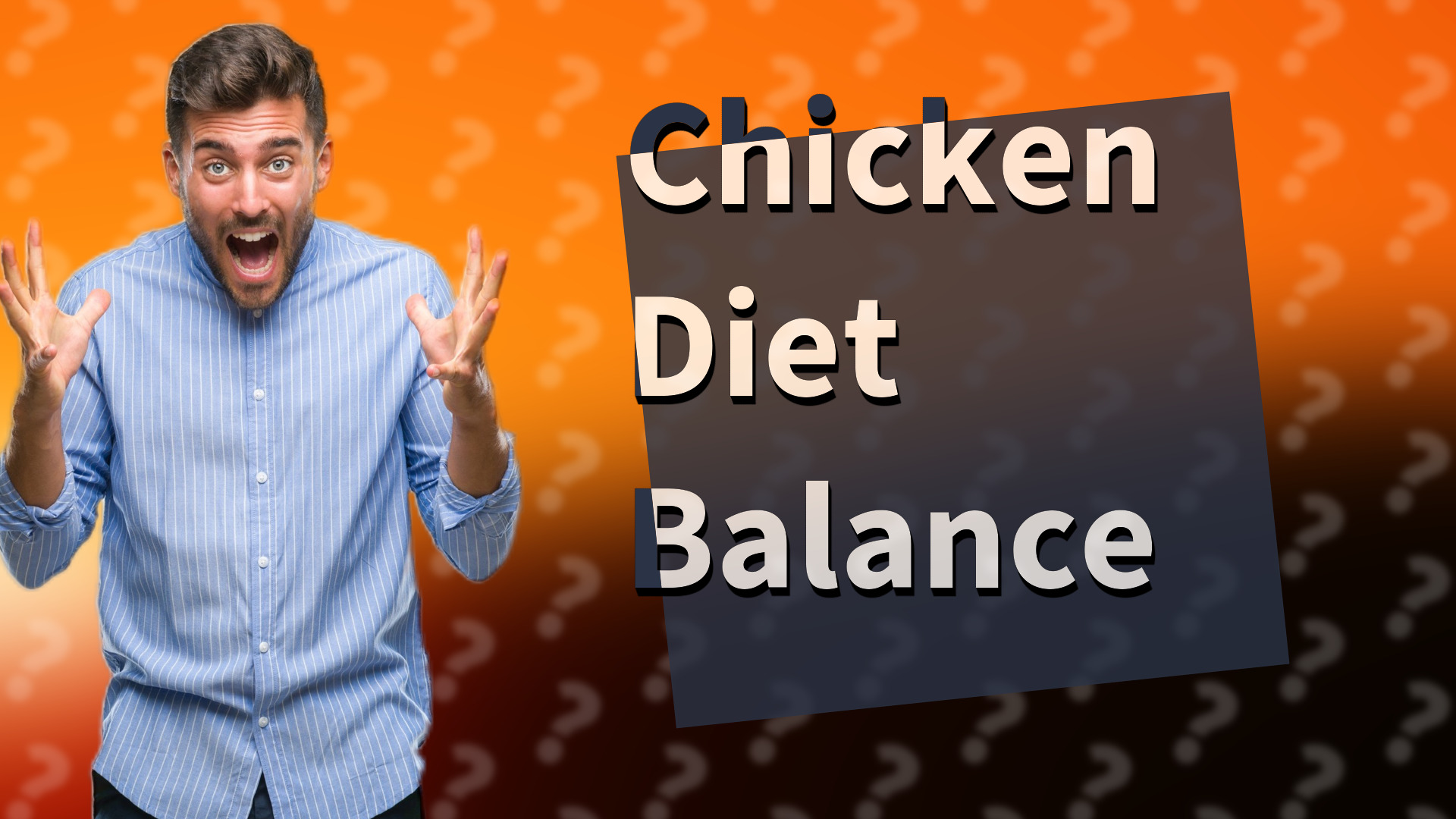 Chicken Diet Balance