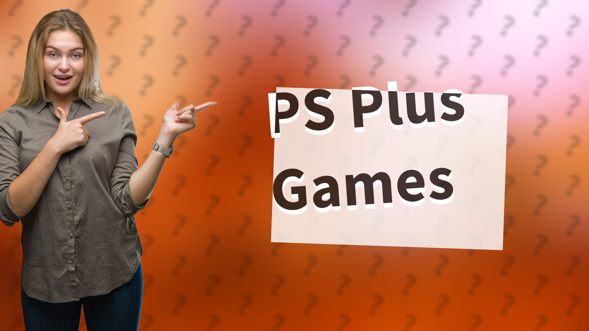 PS Plus Games
