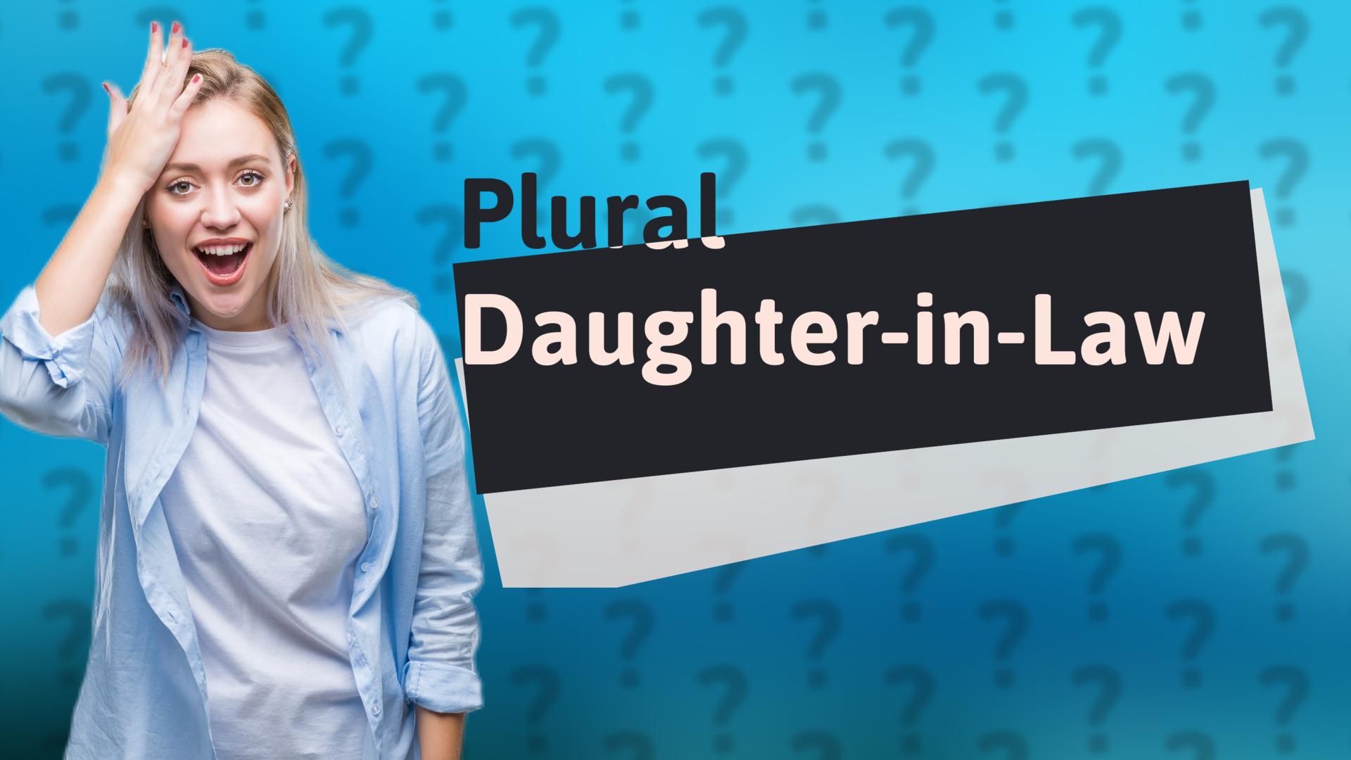 Plural Daughter-in-Law