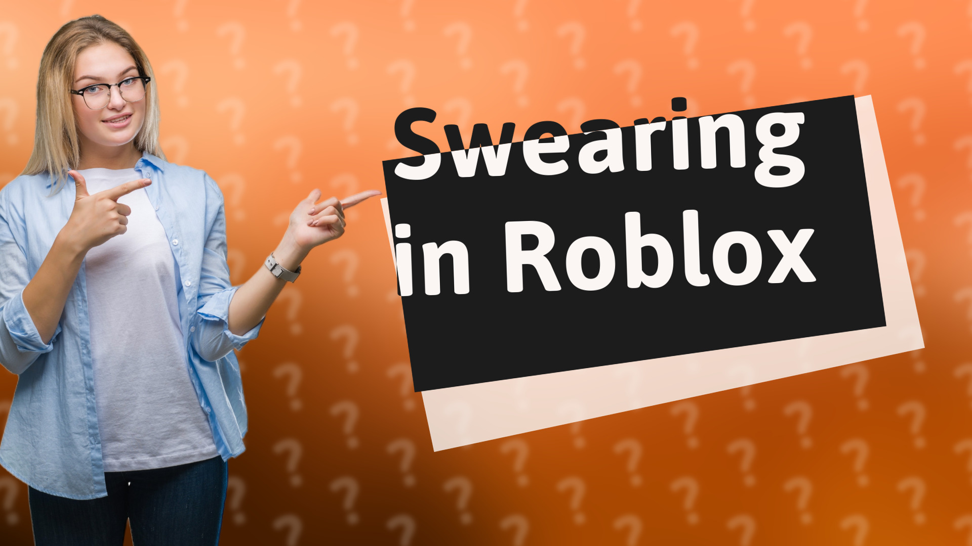 Swearing in Roblox