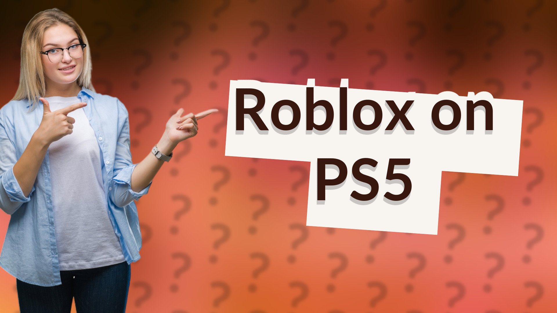 Roblox on PS5