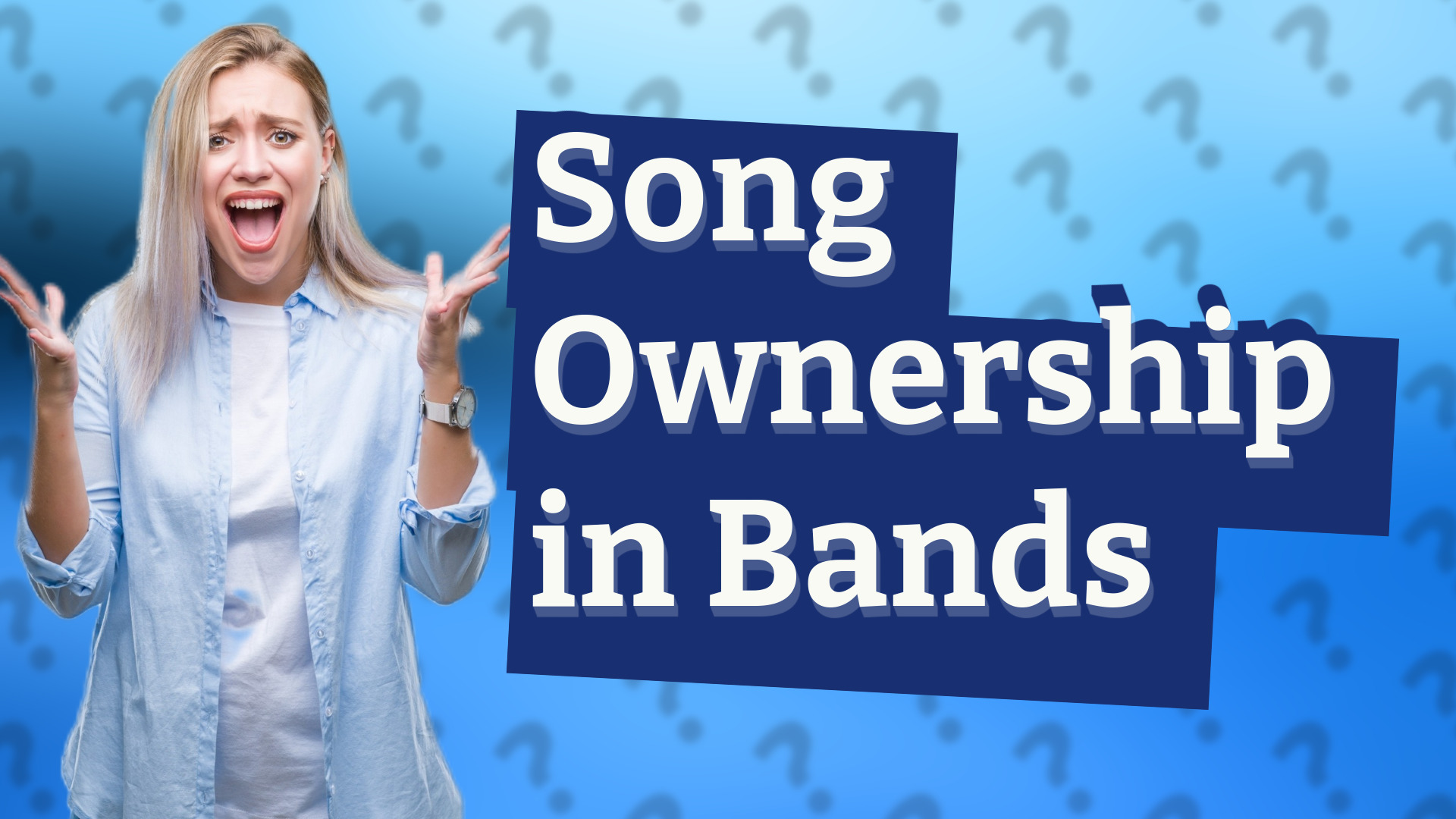 Song Ownership in Bands