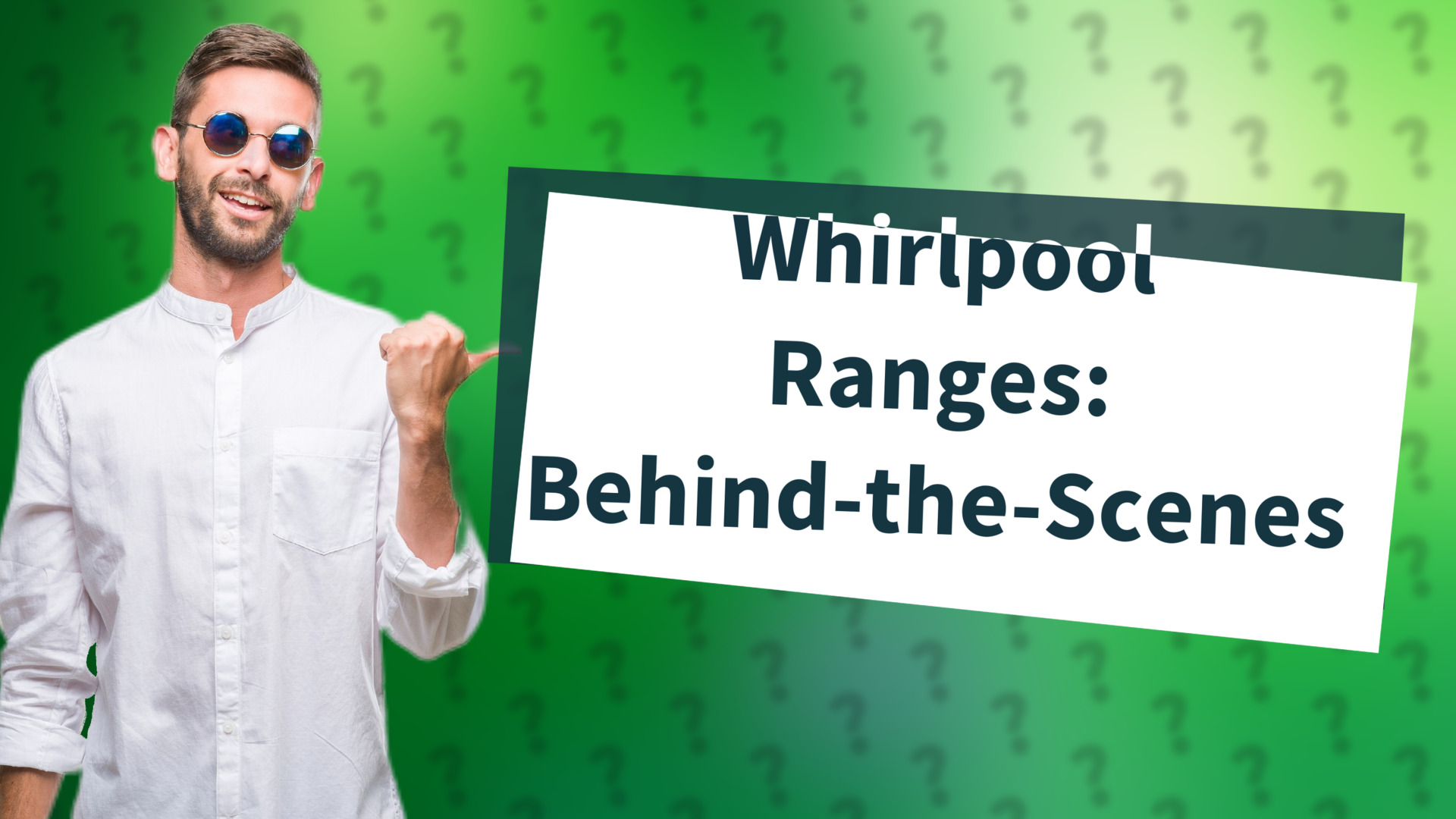 Whirlpool Ranges: Behind-the-Scenes