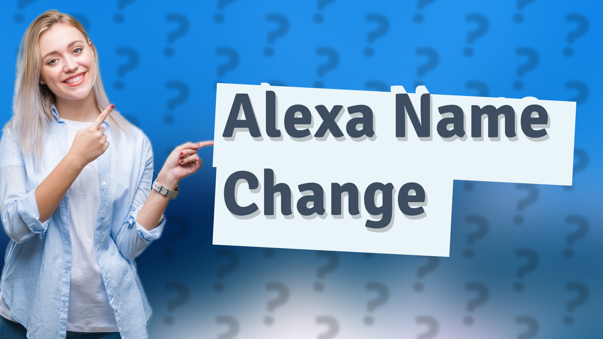 Alexa Name Change