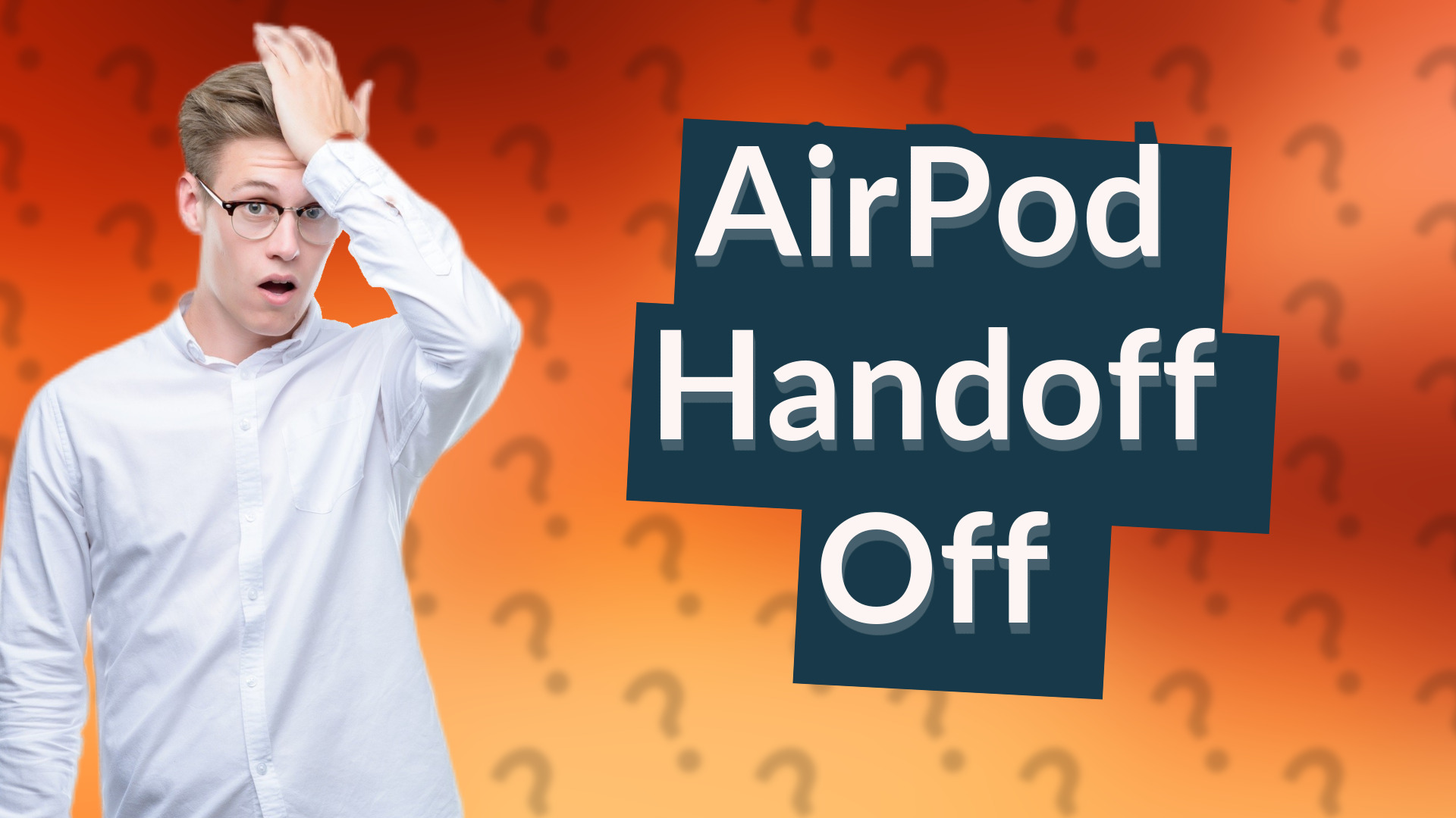 AirPod Handoff Off