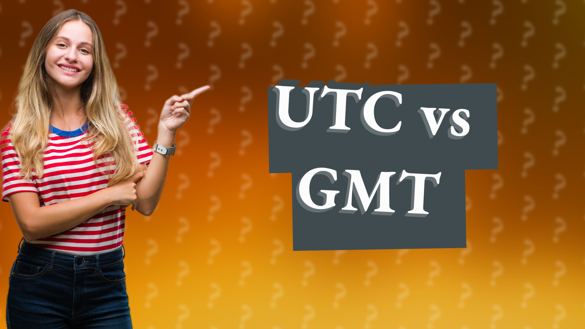 UTC vs GMT