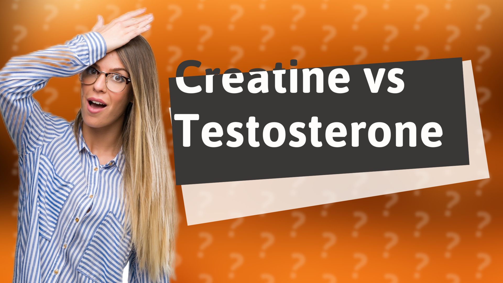 Creatine vs Testosterone
