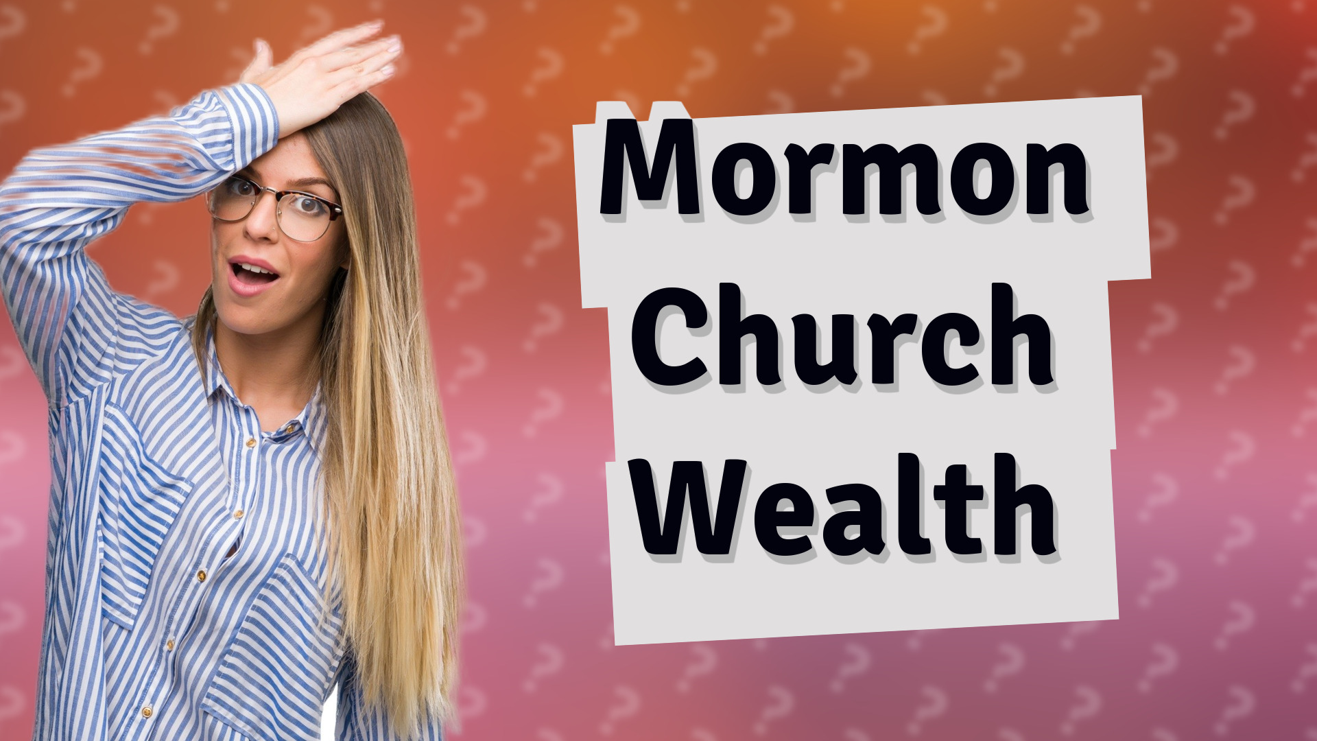 Mormon Church Wealth