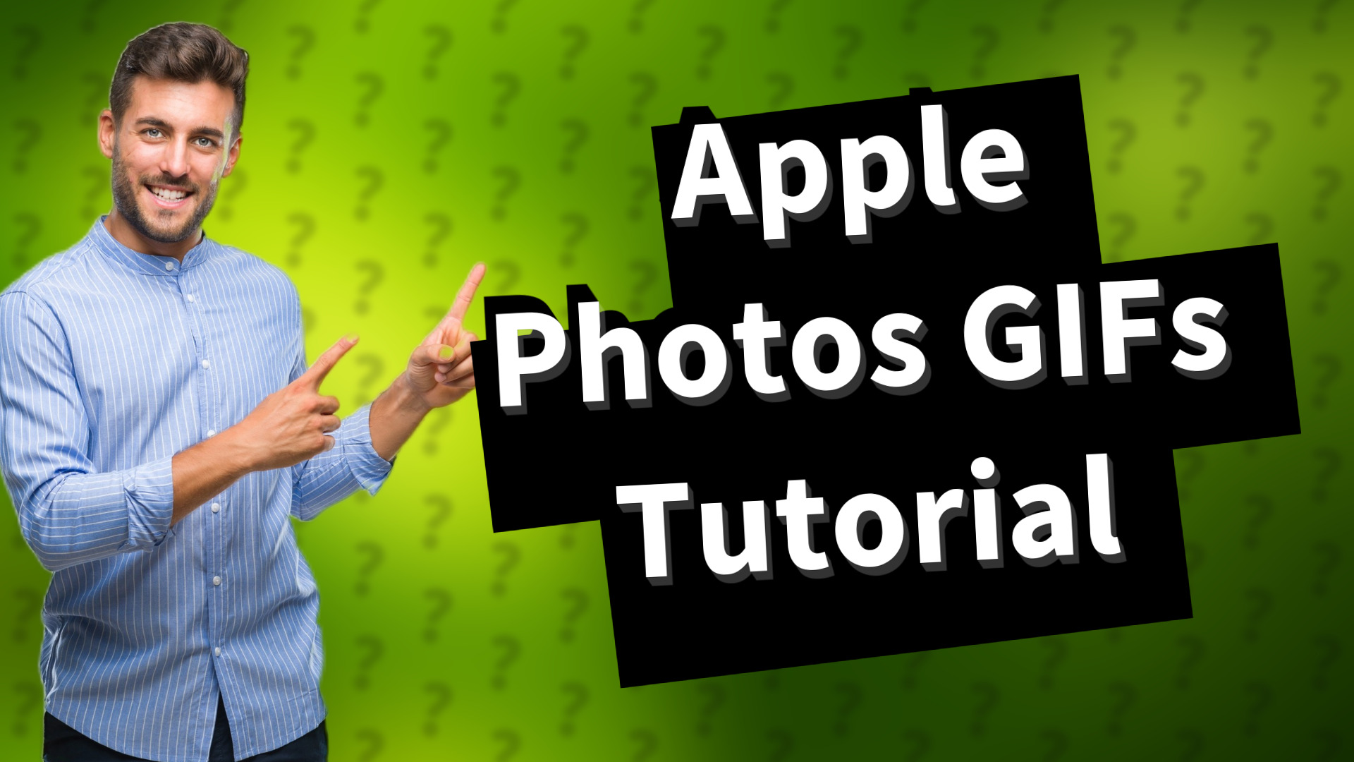 Apple Photos GIFs Tutorial