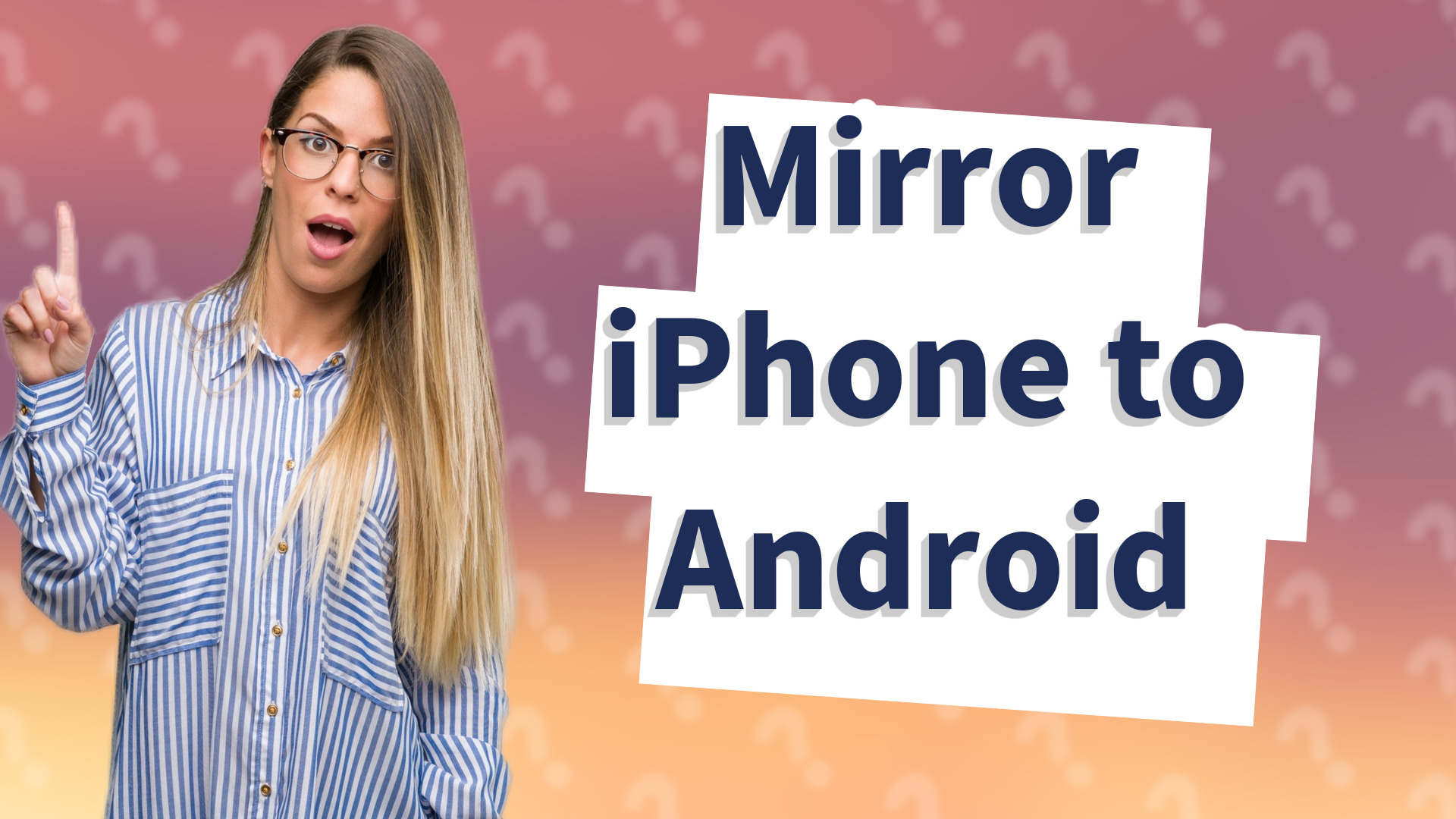 Mirror iPhone to Android