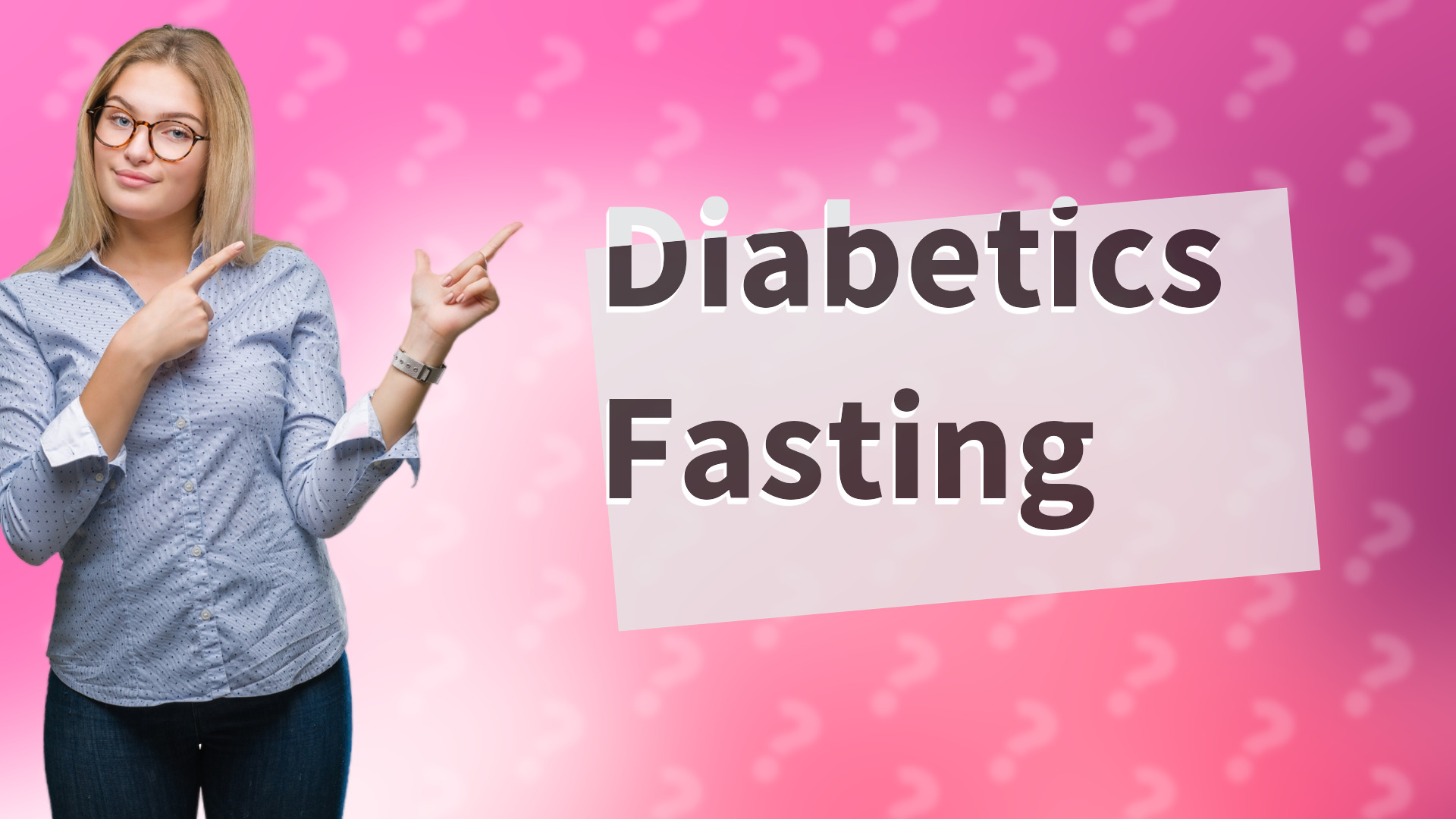Diabetics Fasting
