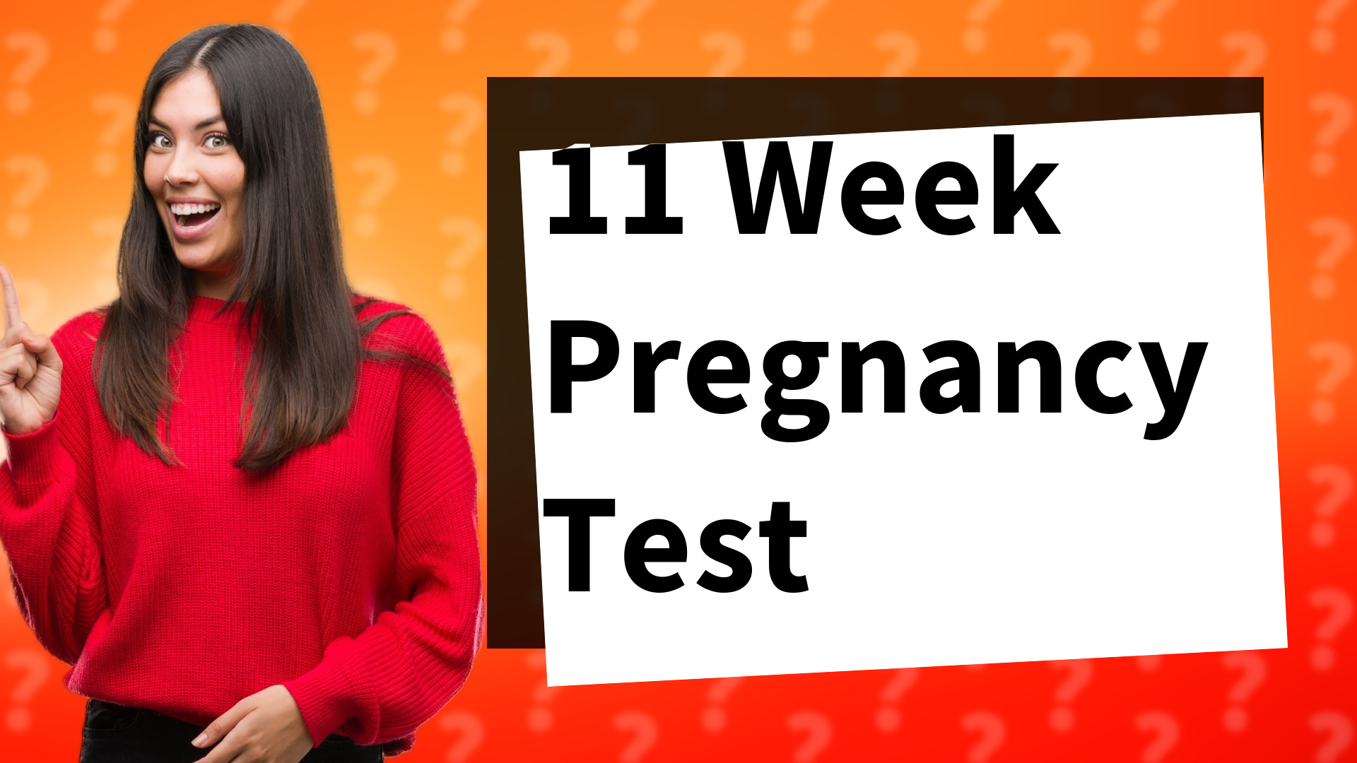 11 Week Pregnancy Test