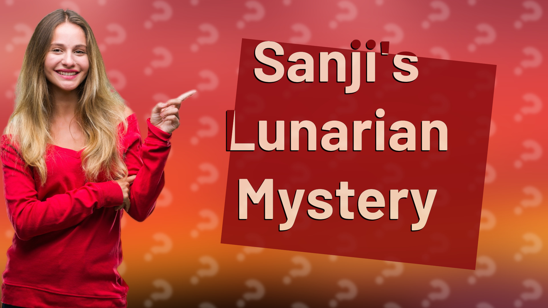 Sanji's Lunarian Mystery