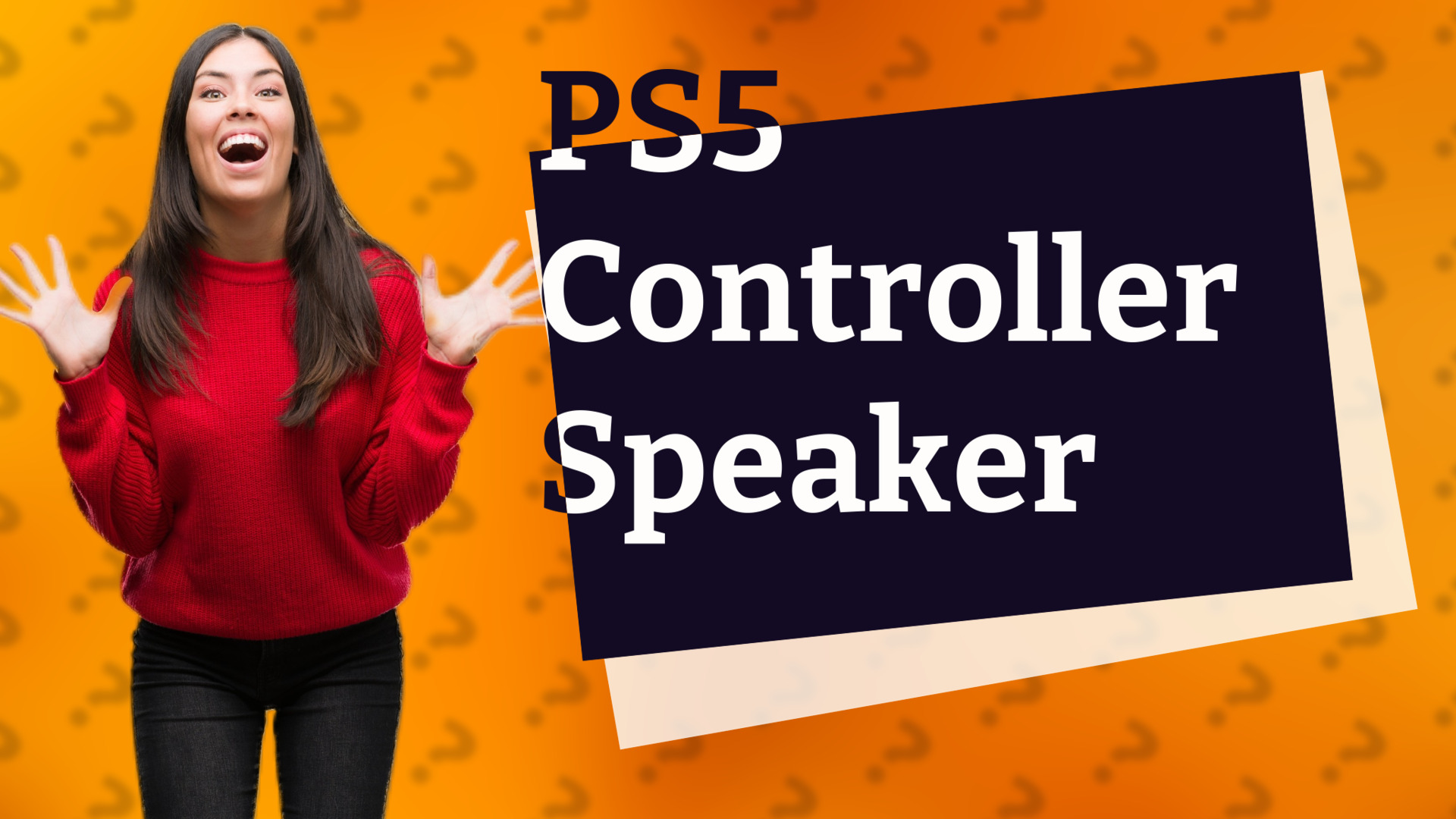 PS5 Controller Speaker