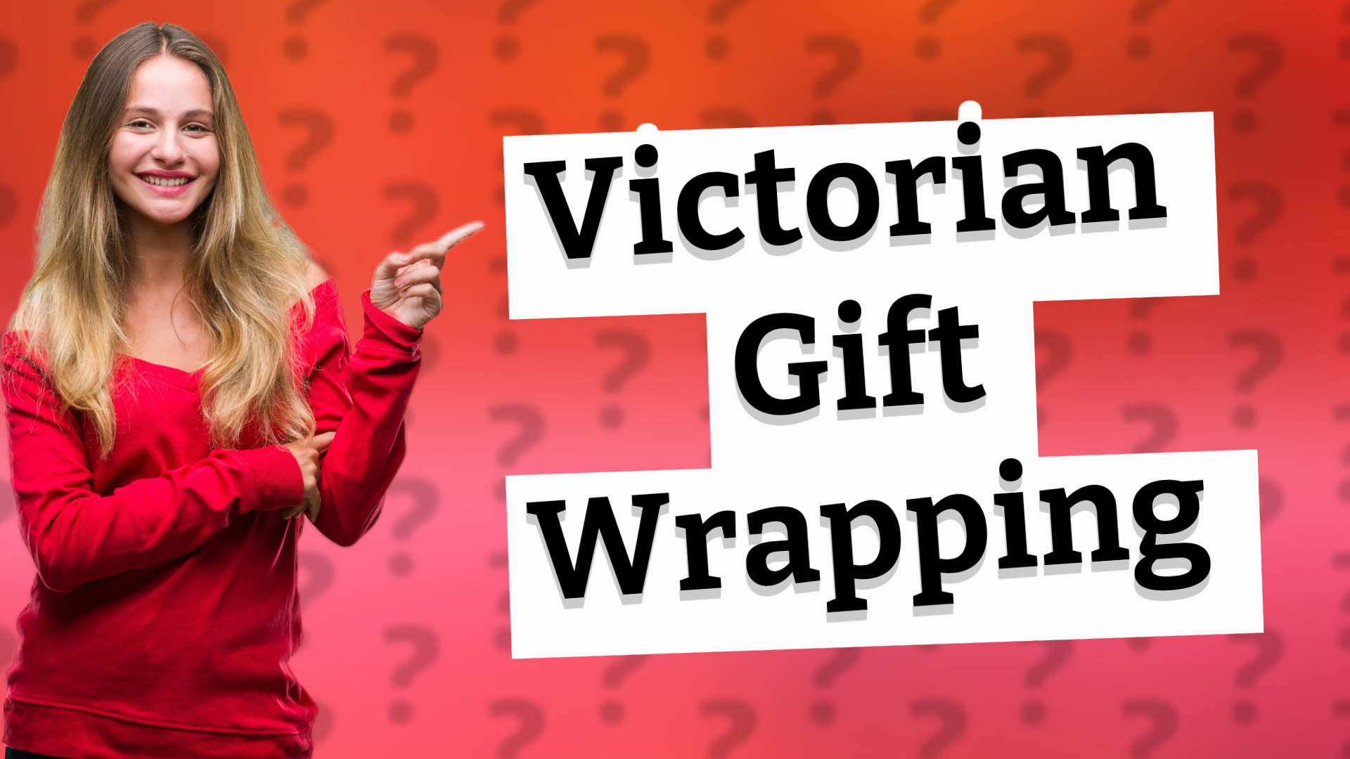 Victorian Gift Wrapping