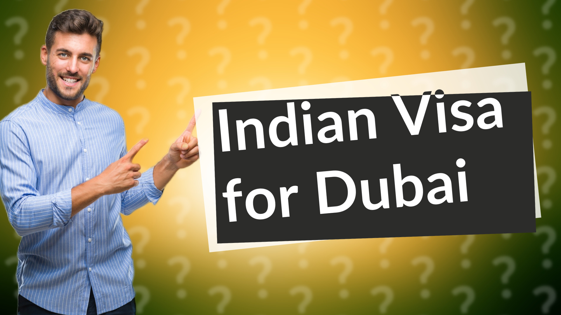 Indian Visa for Dubai