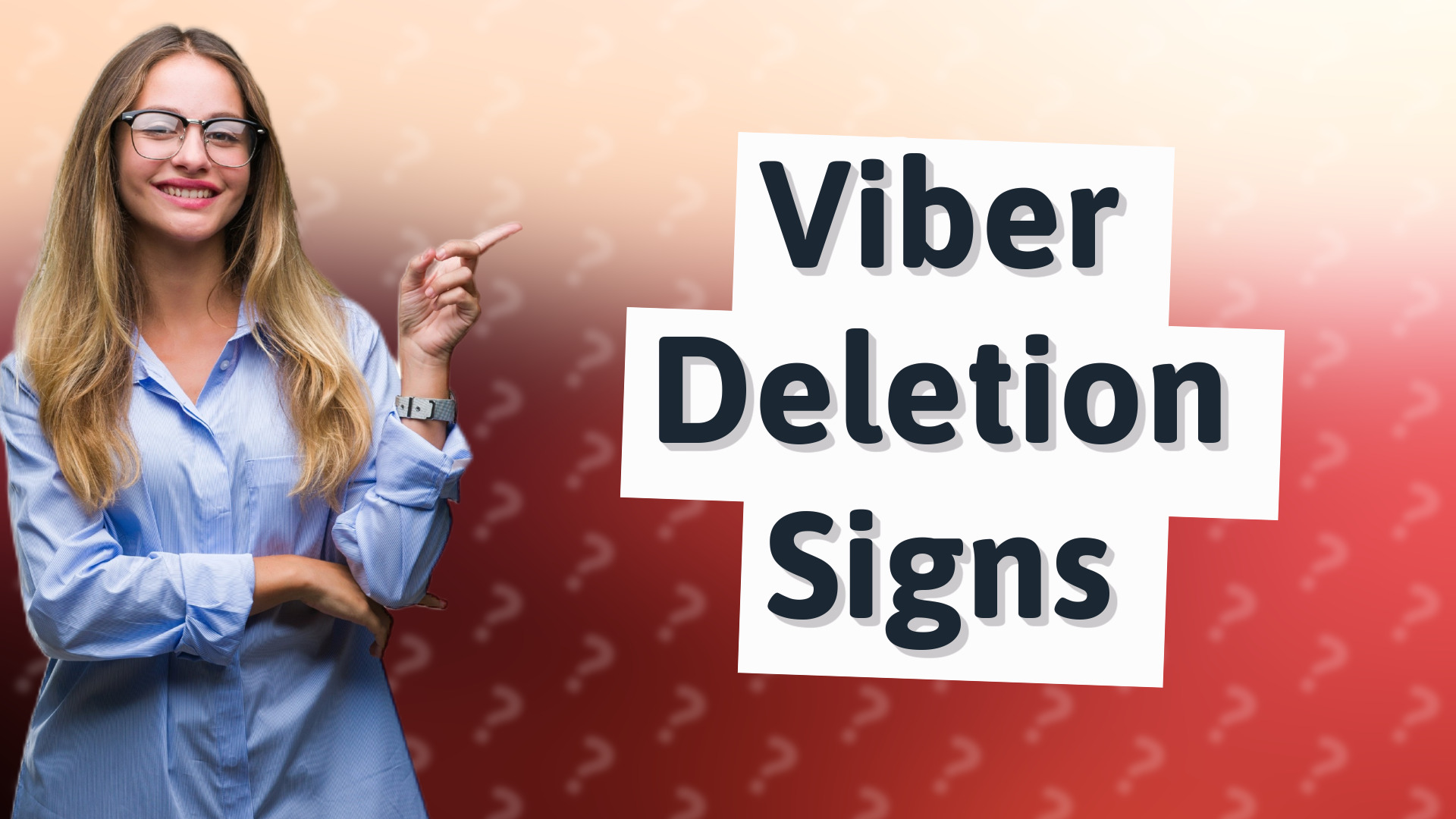 Viber Deletion Signs