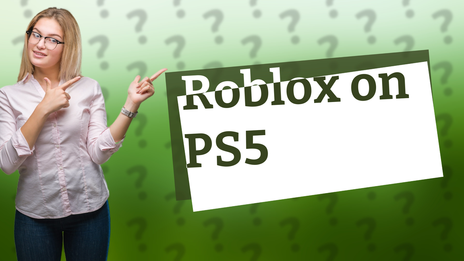 Roblox on PS5
