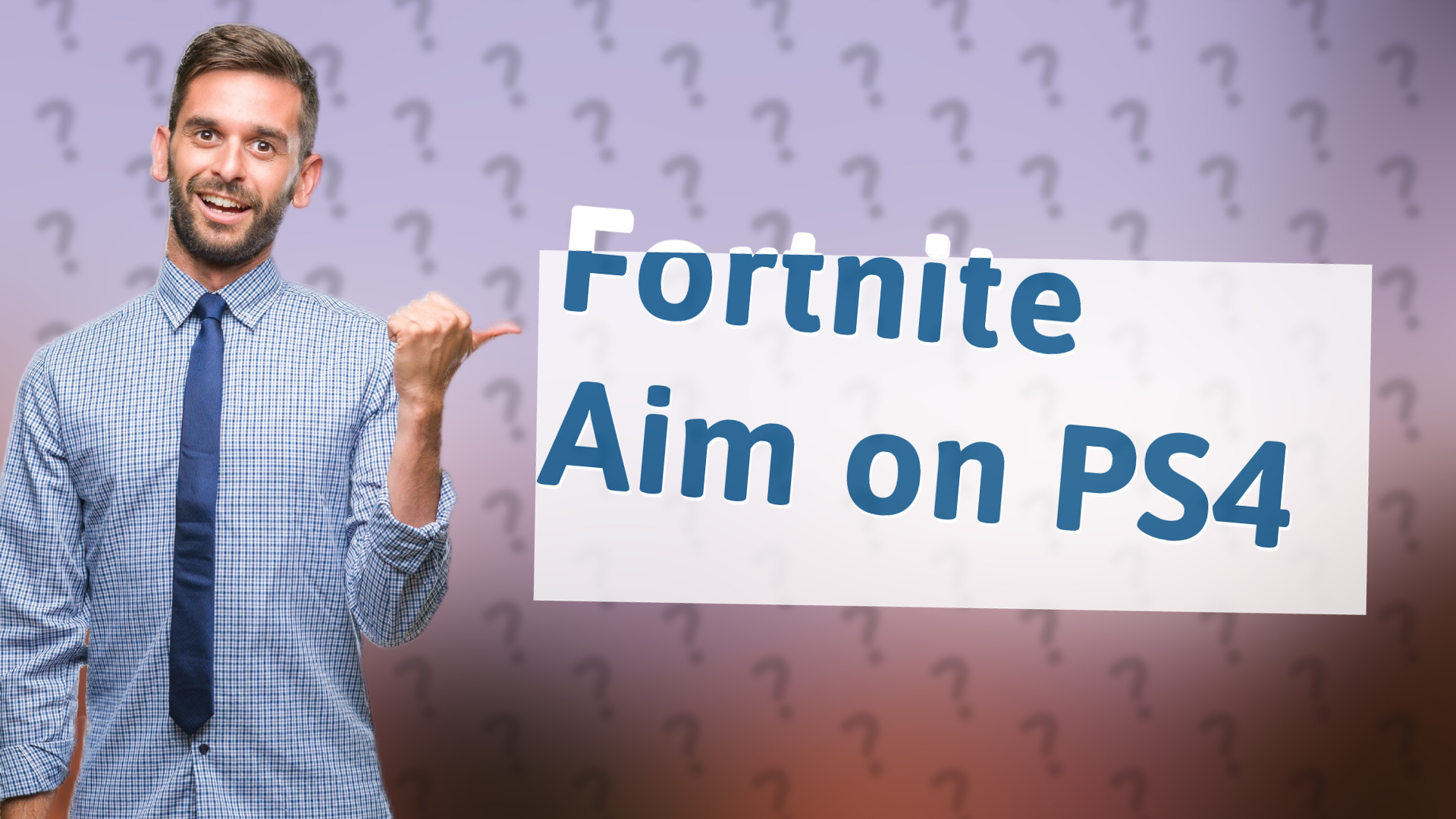 Fortnite Aim on PS4