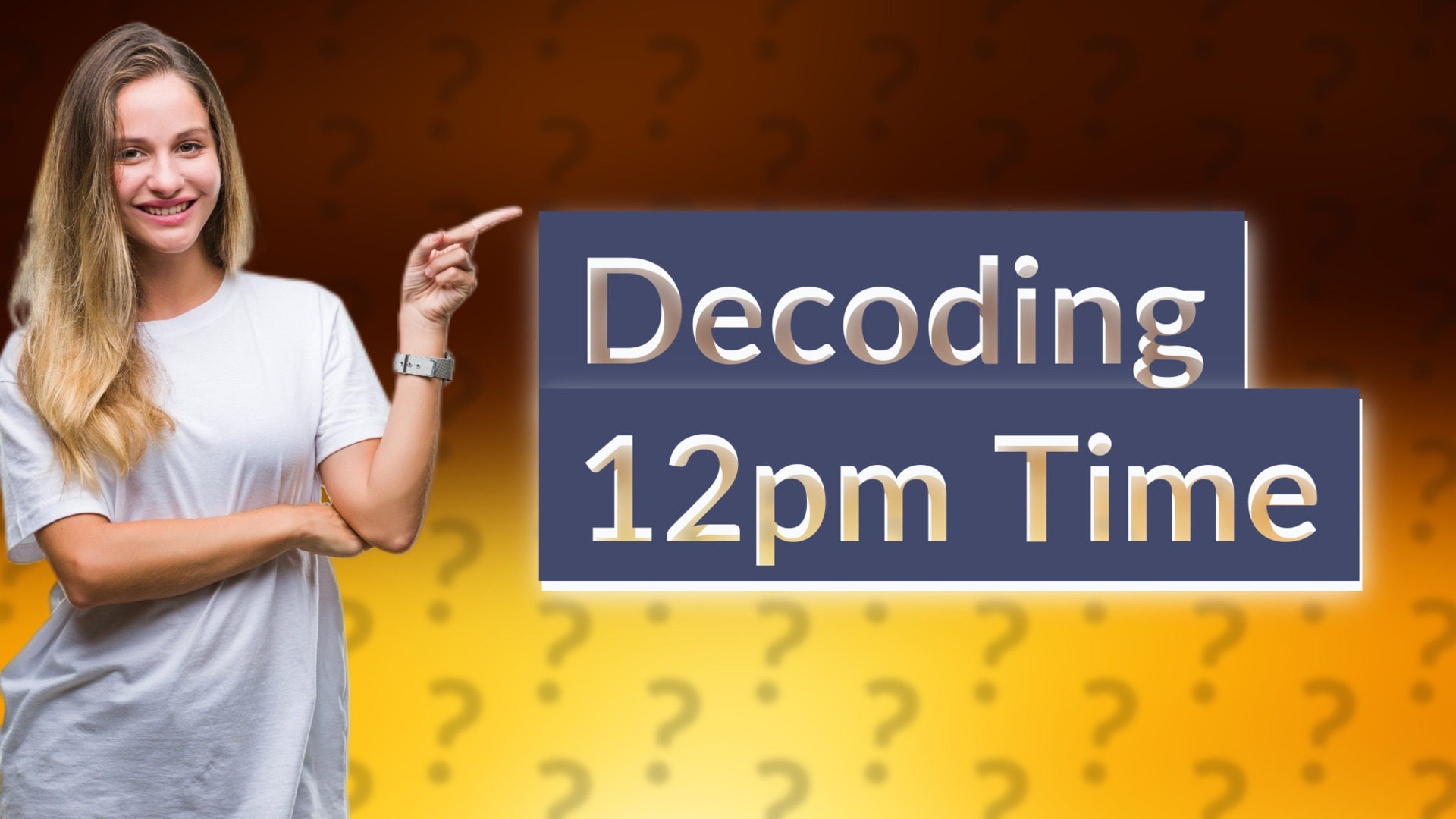Decoding 12pm Time