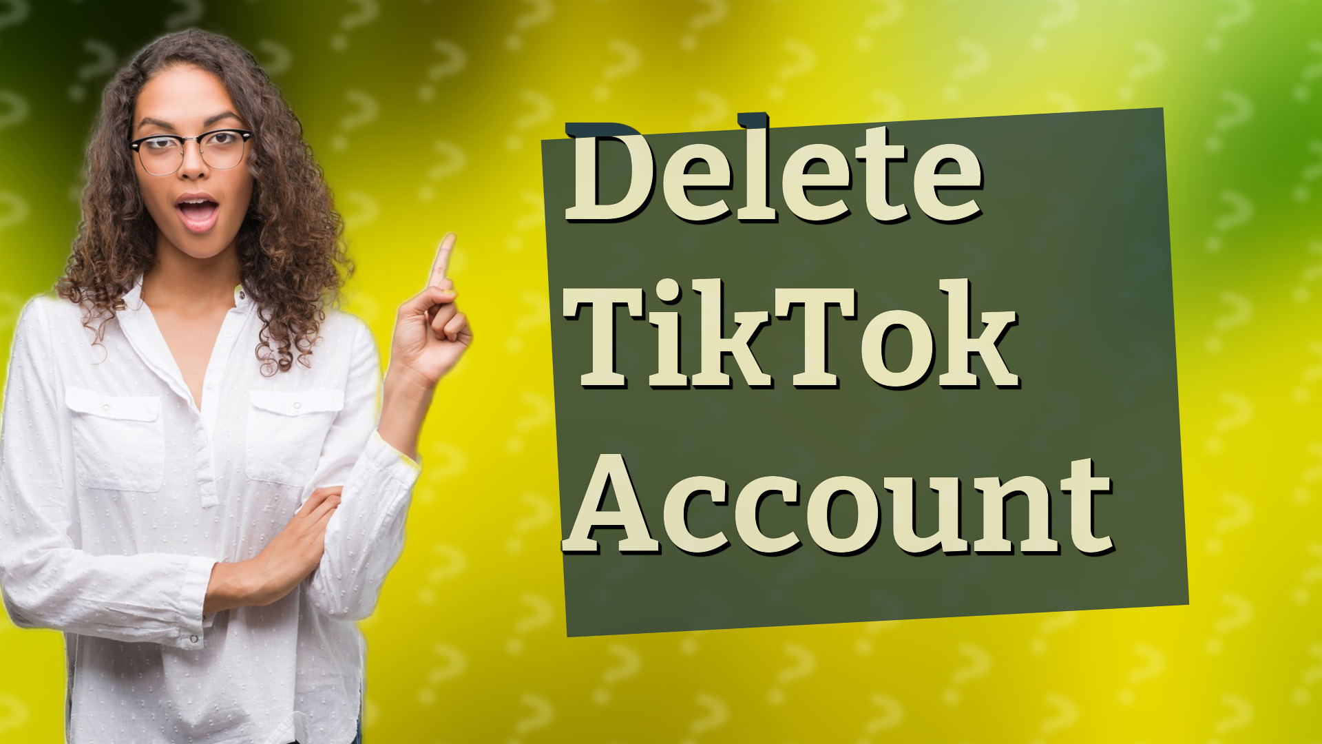 Delete TikTok Account