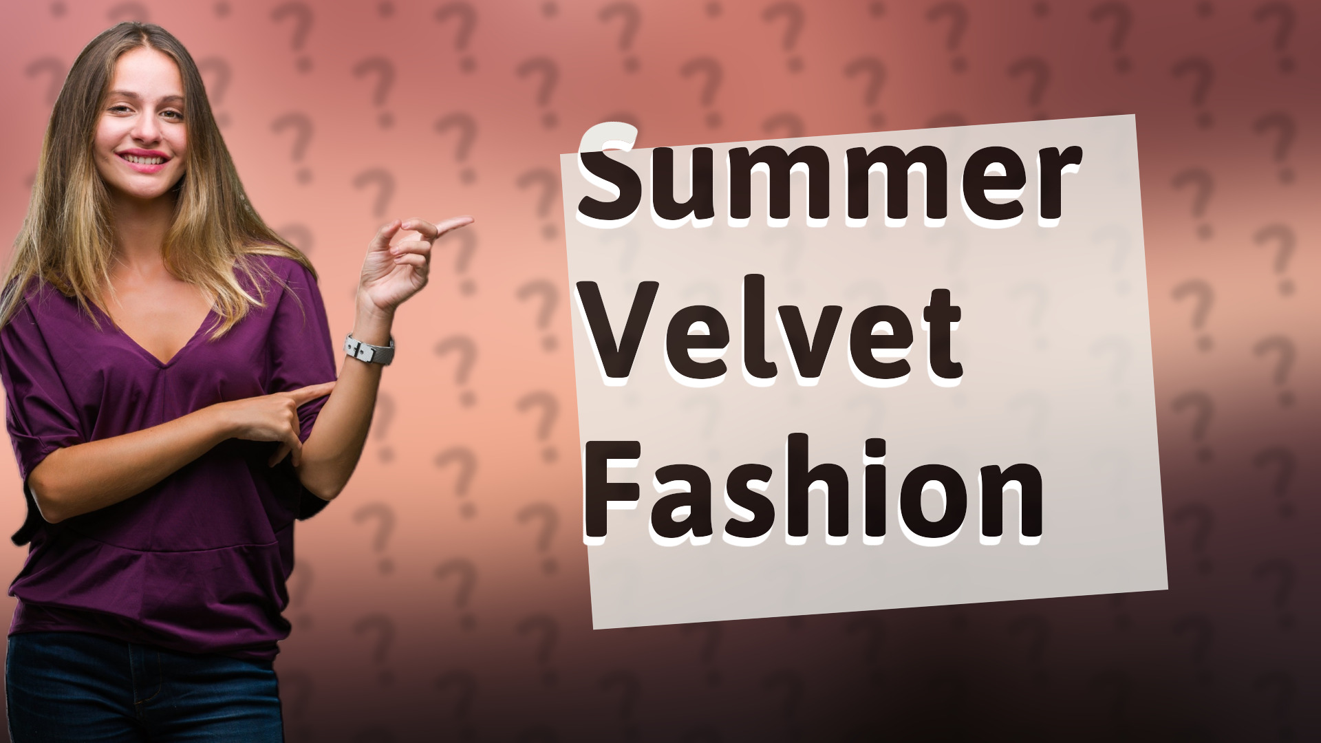 Summer Velvet Fashion