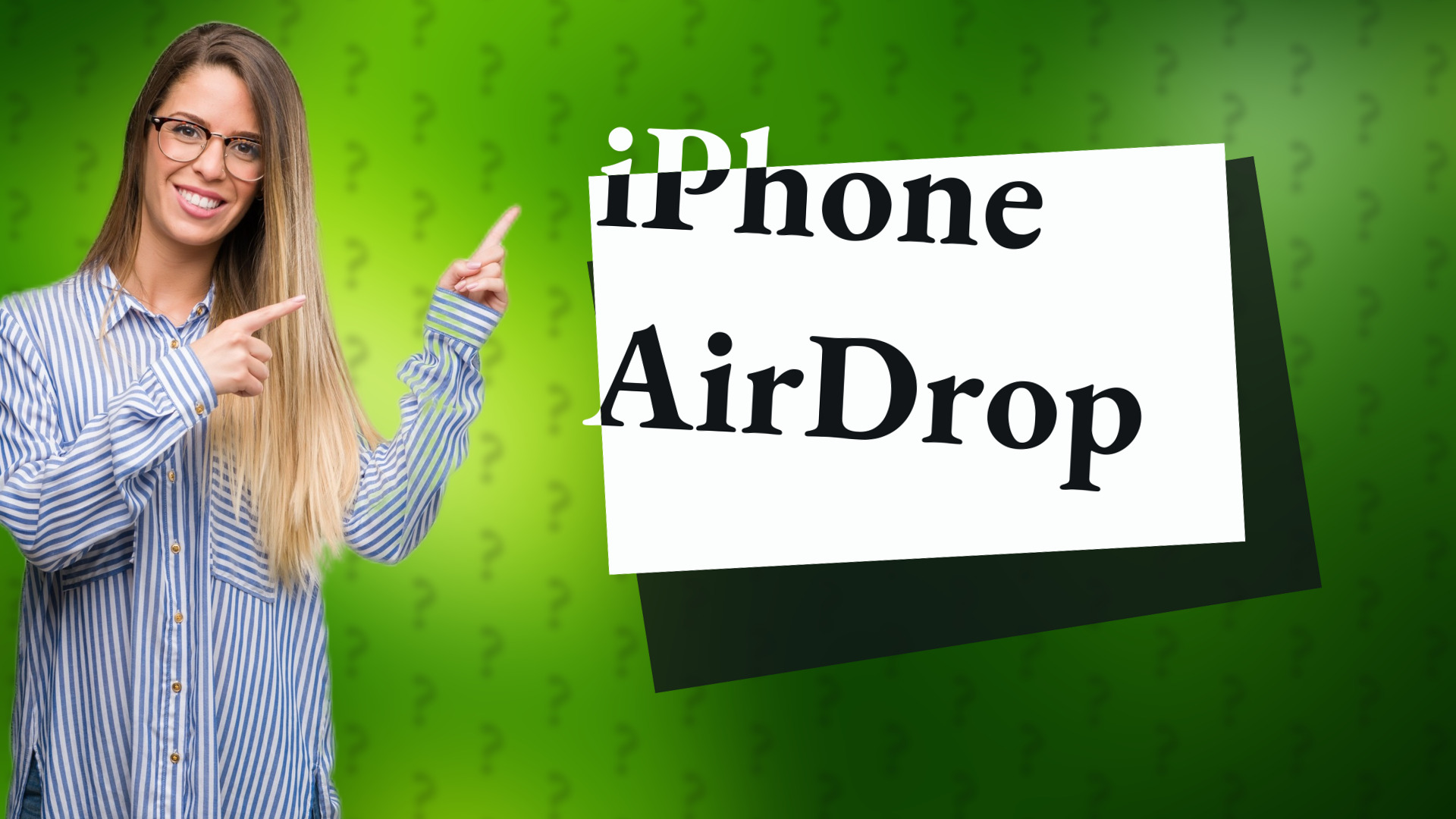 iPhone AirDrop