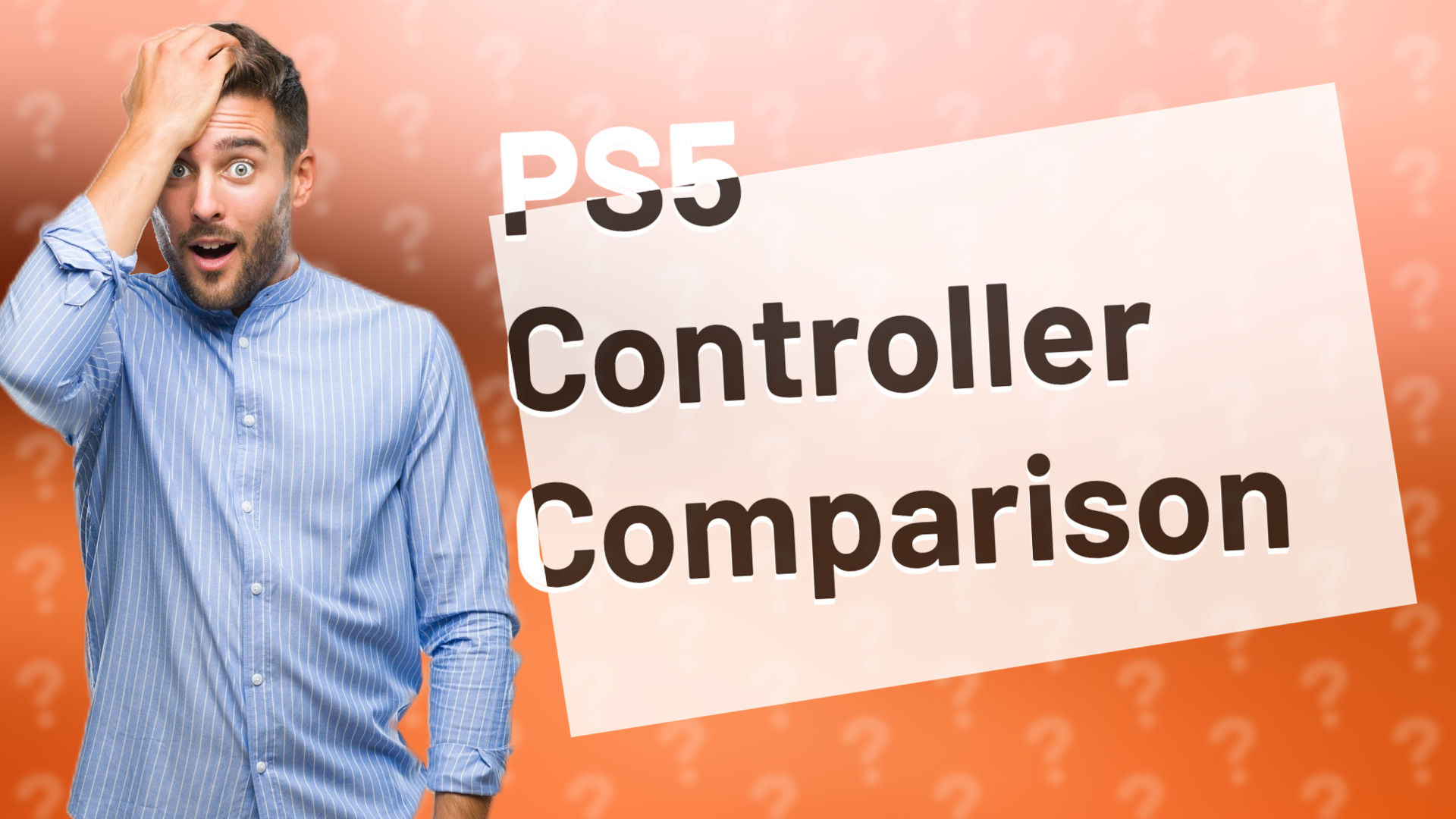 PS5 Controller Comparison