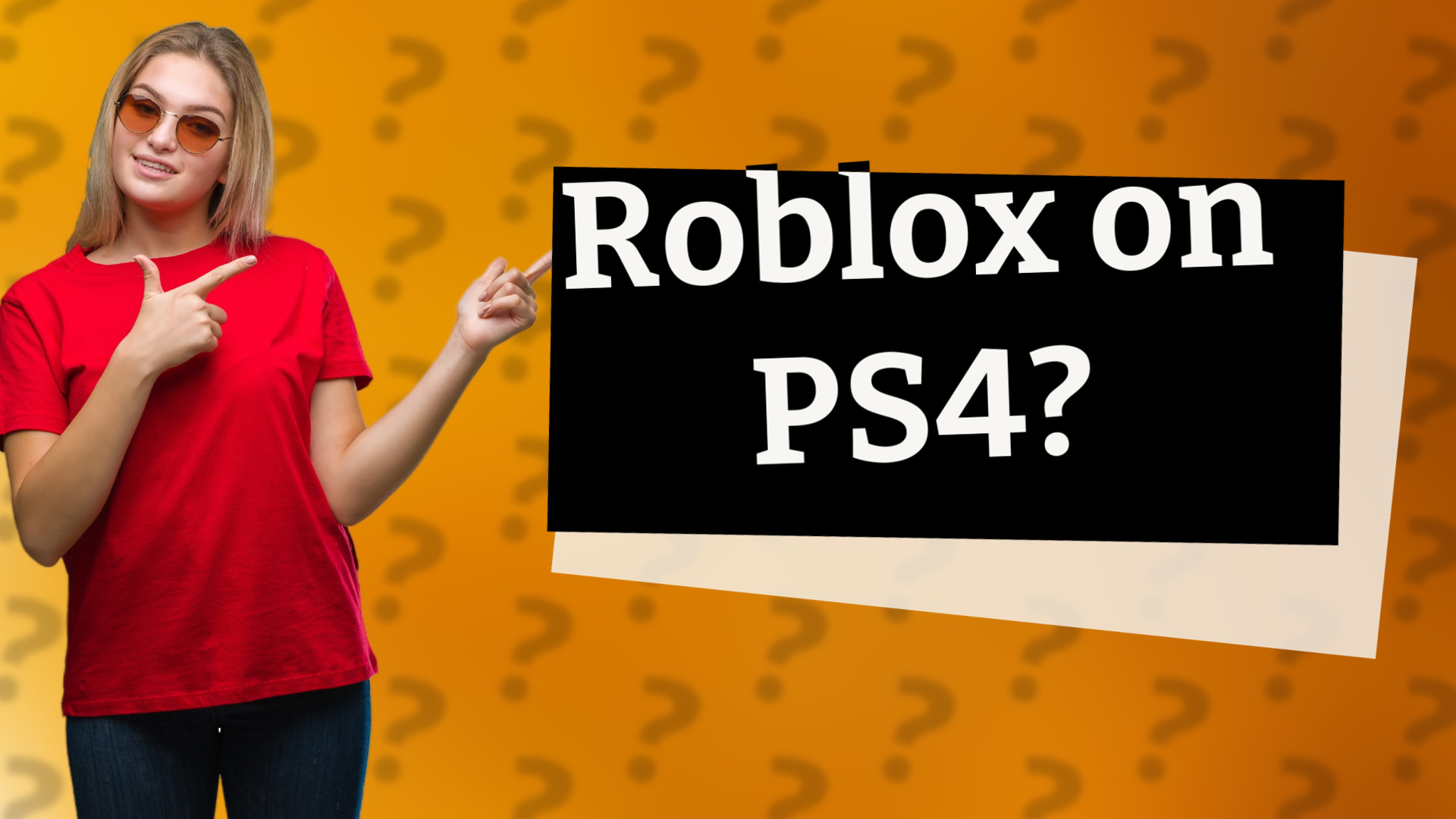 Roblox on PS4?