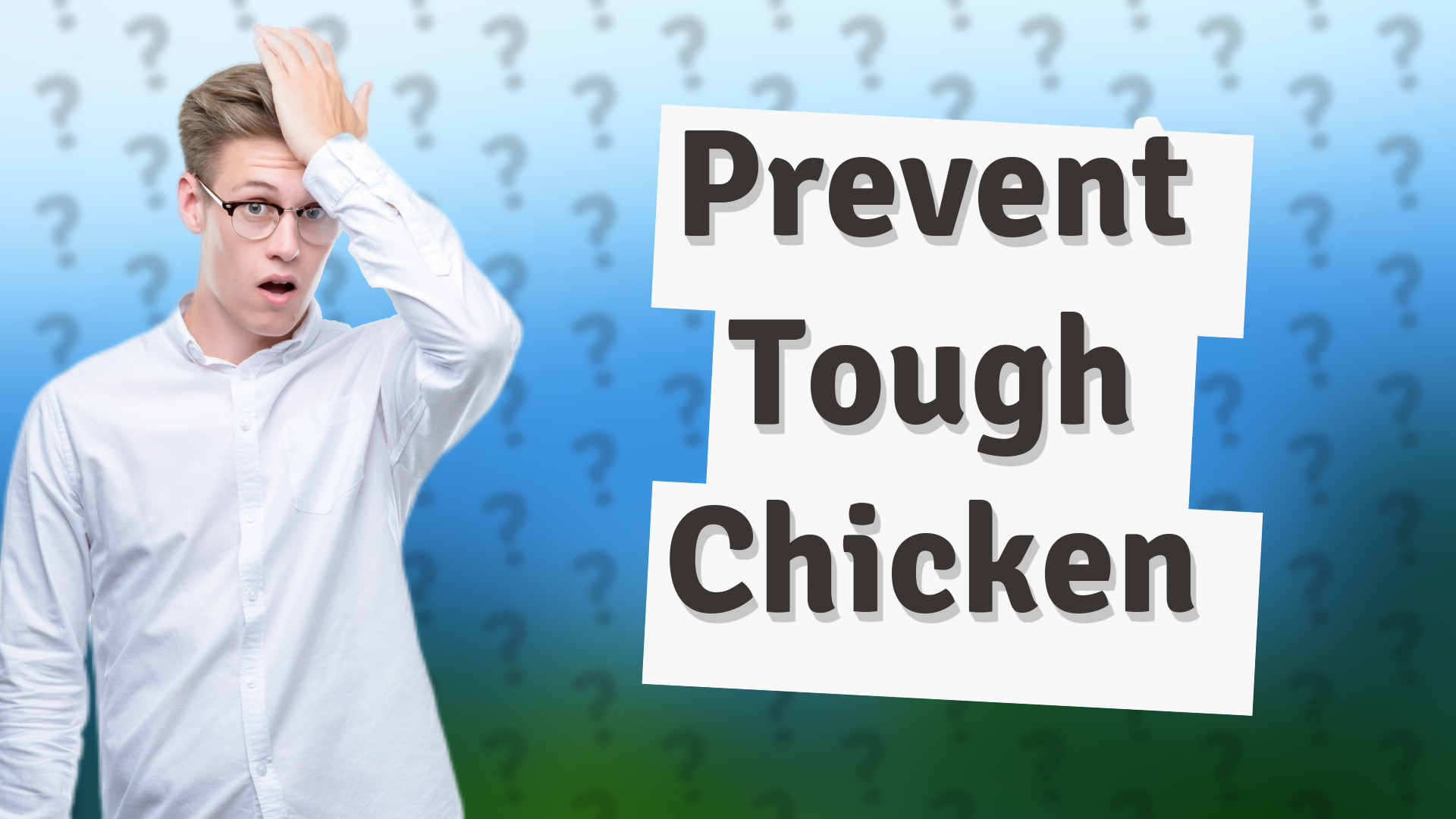 Prevent Tough Chicken