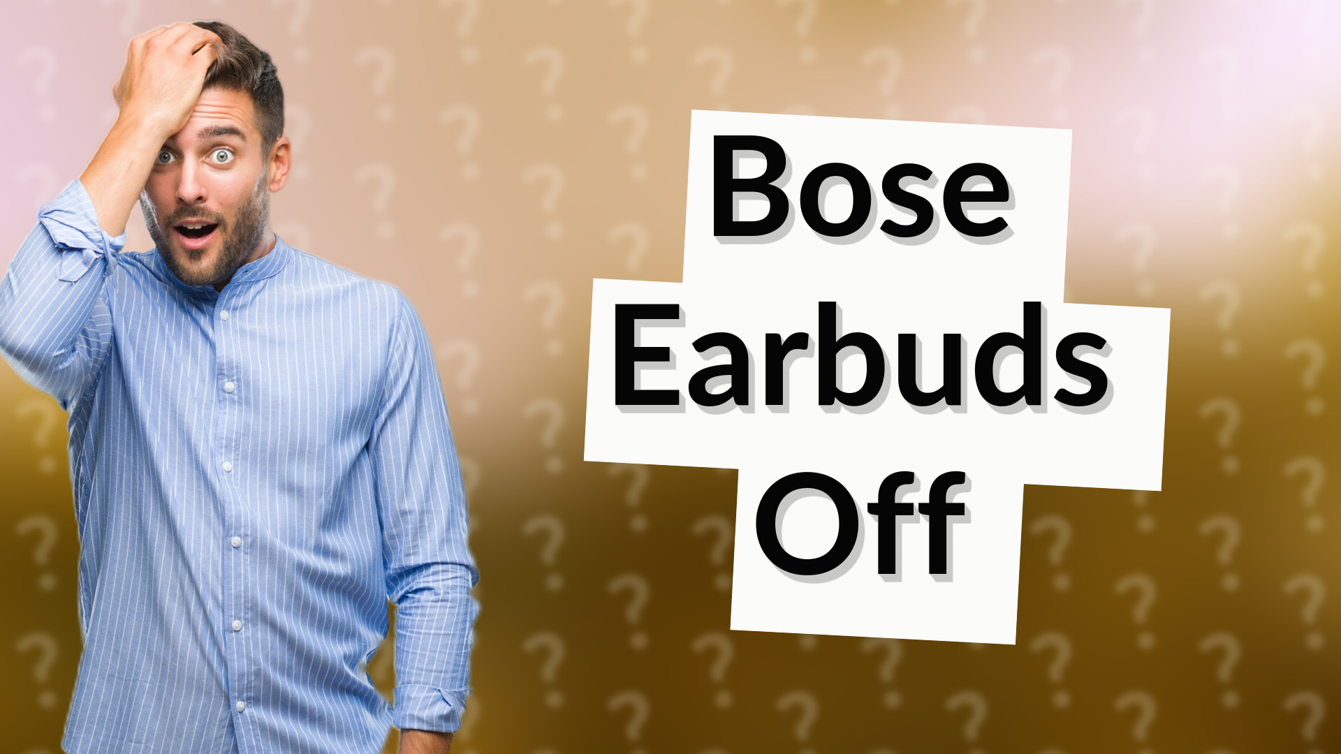 Bose Earbuds Off