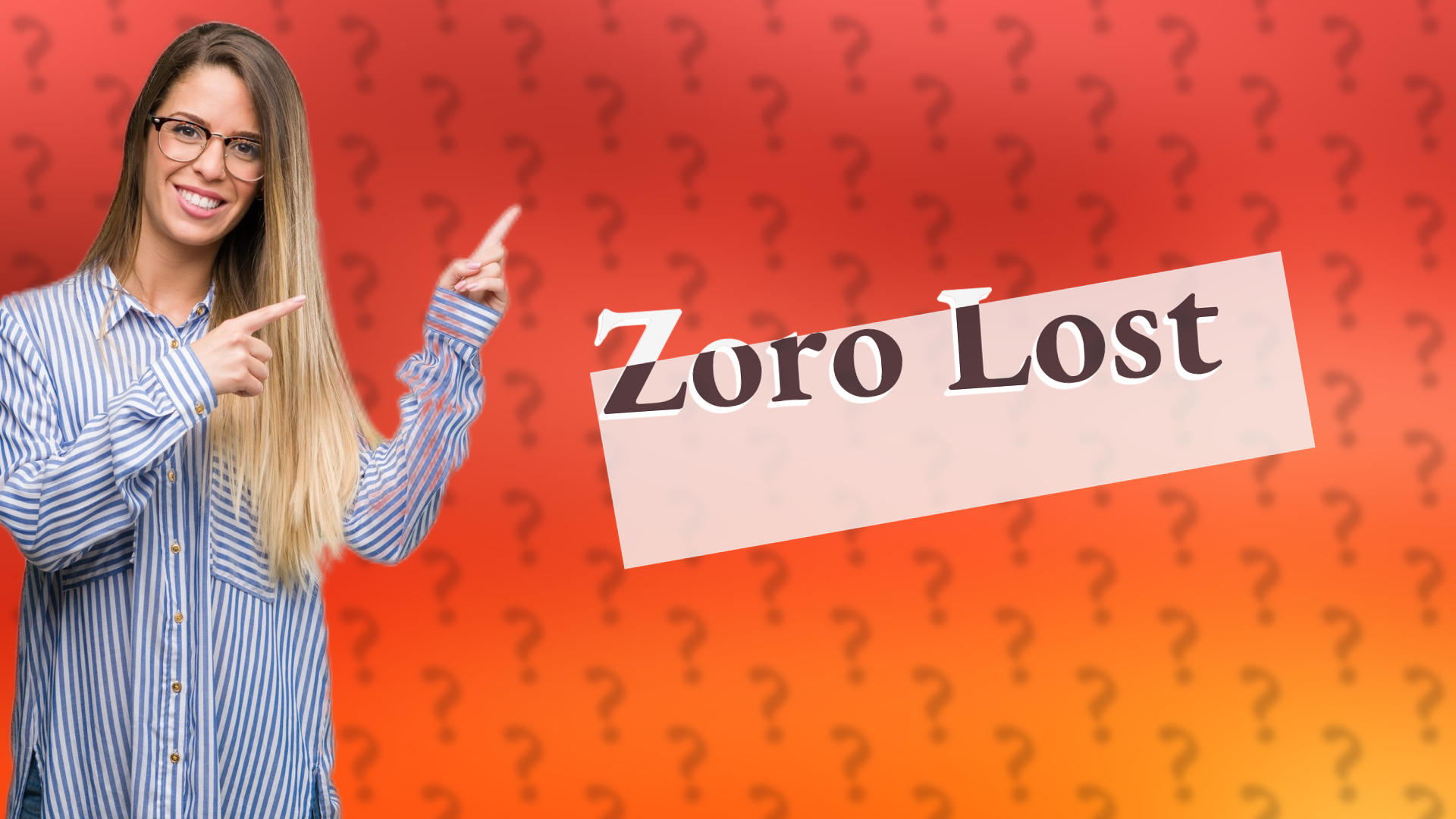 Zoro Lost