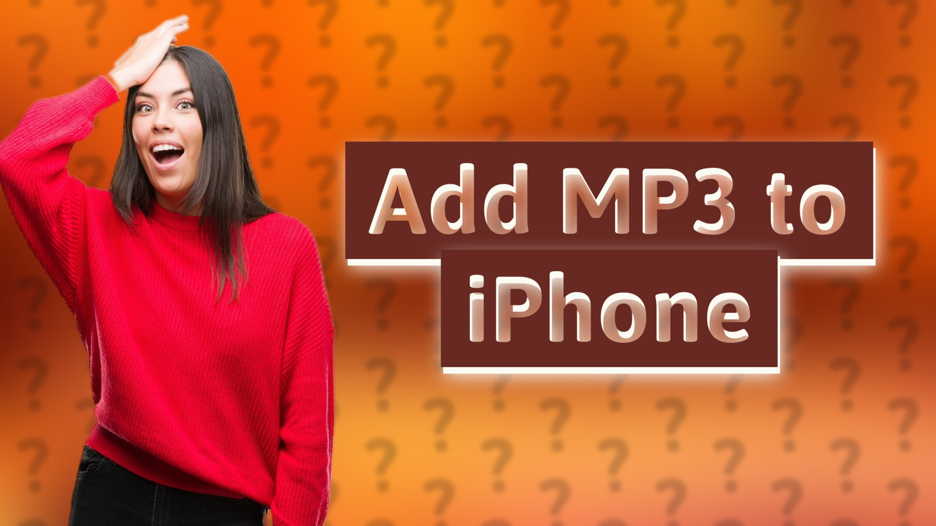 Add MP3 to iPhone