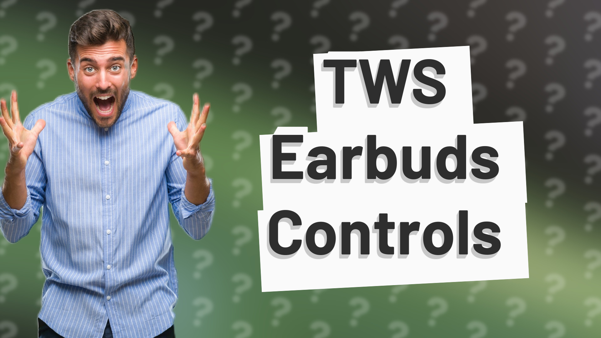 TWS Earbuds Controls