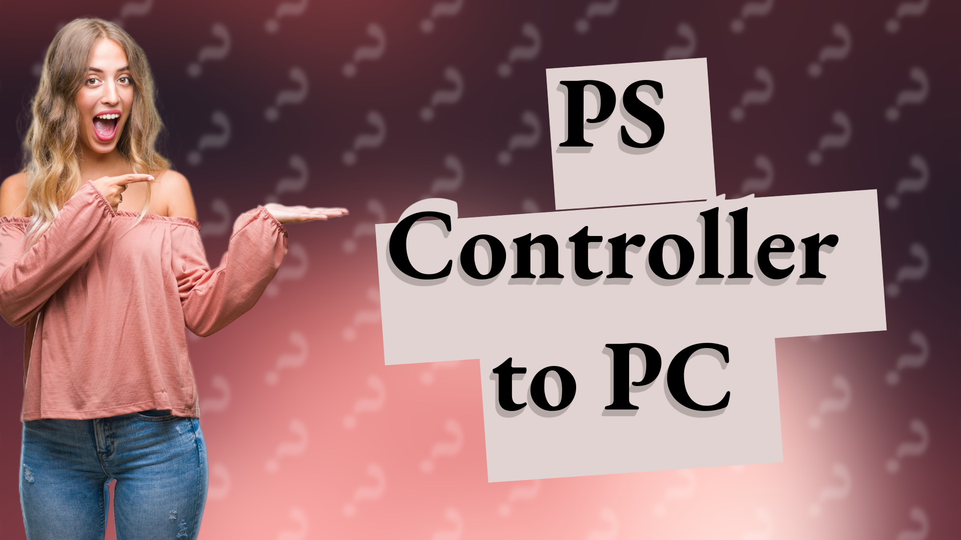 PS Controller to PC