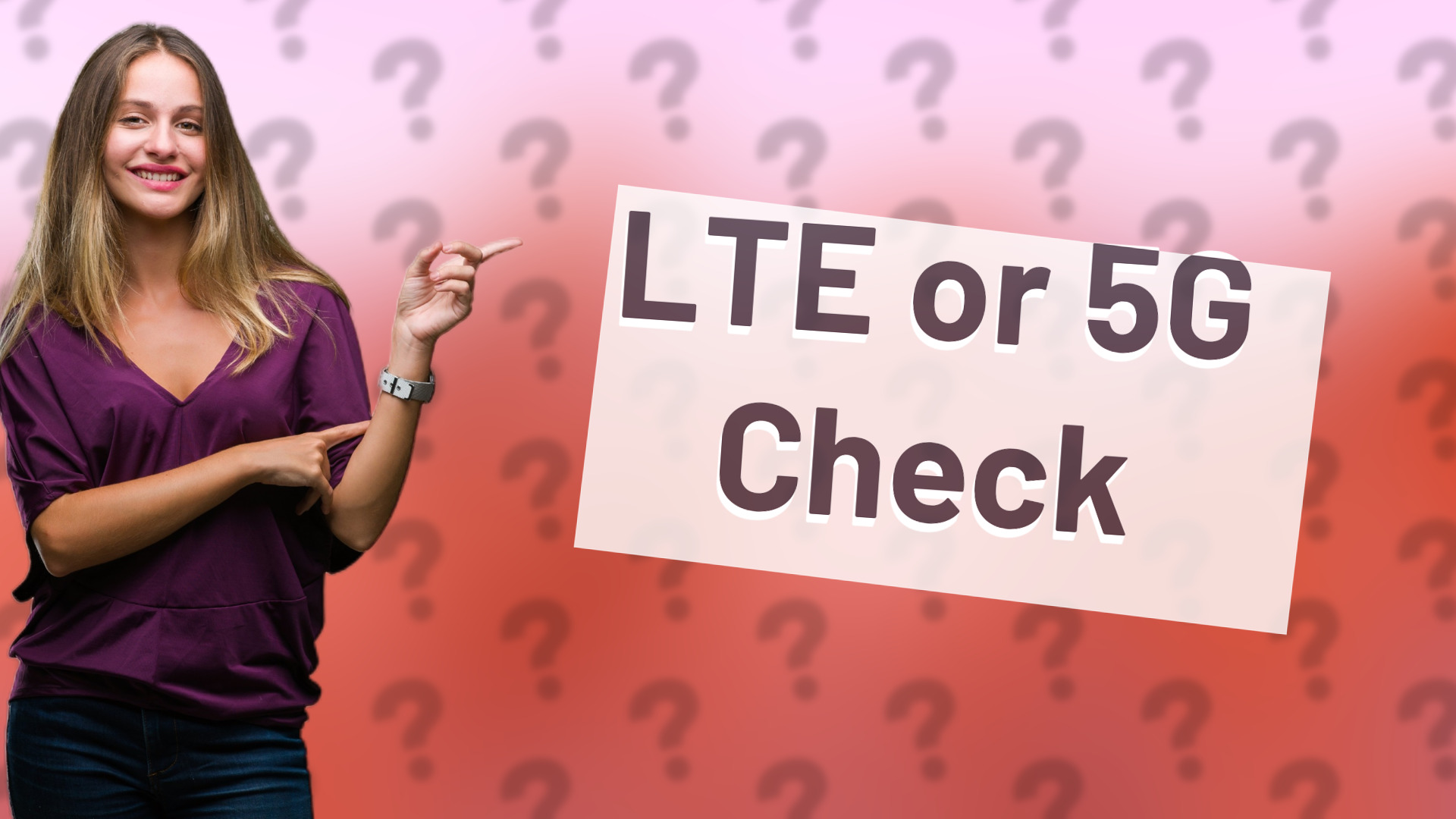 LTE or 5G Check