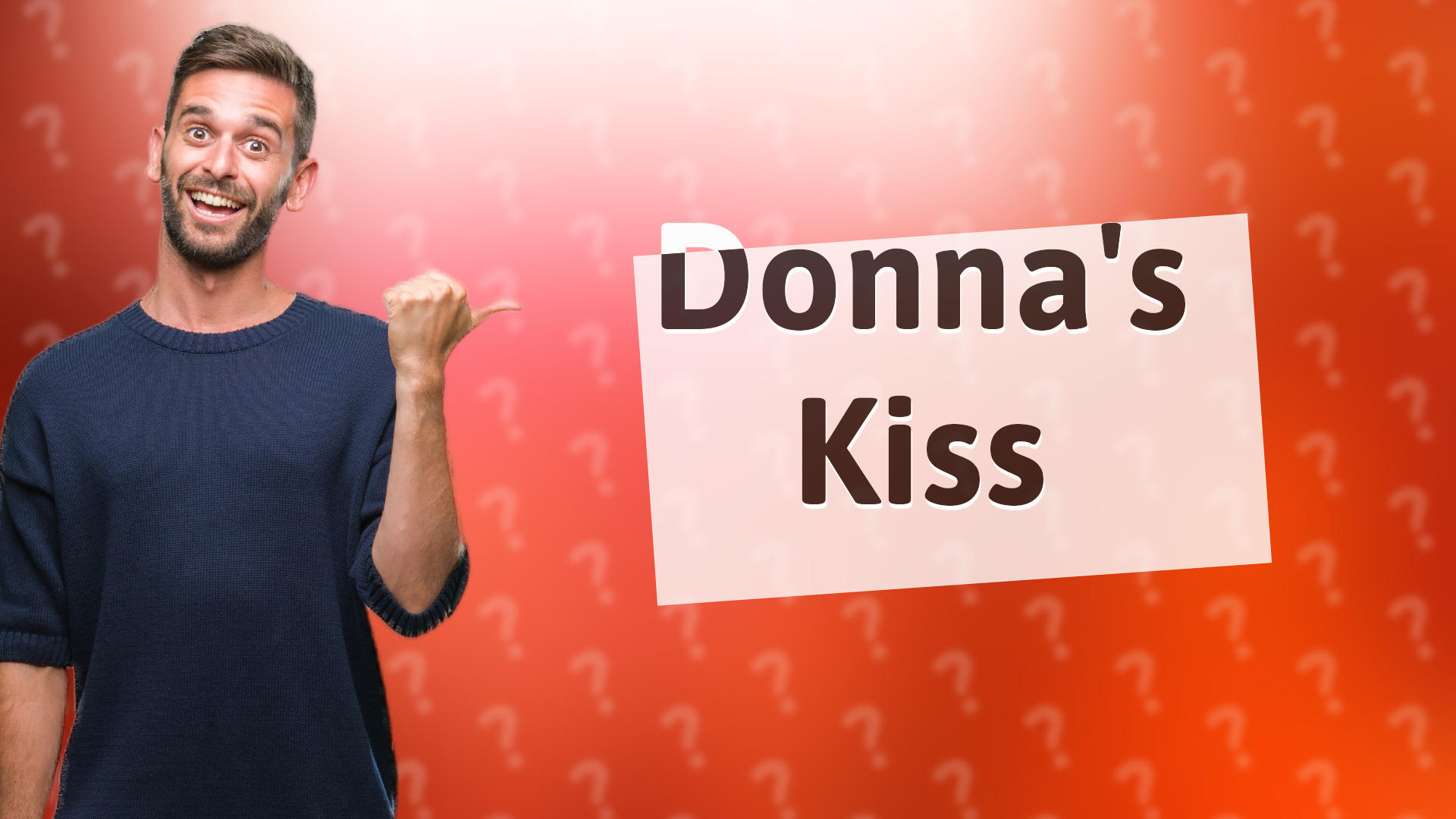 Donna's Kiss