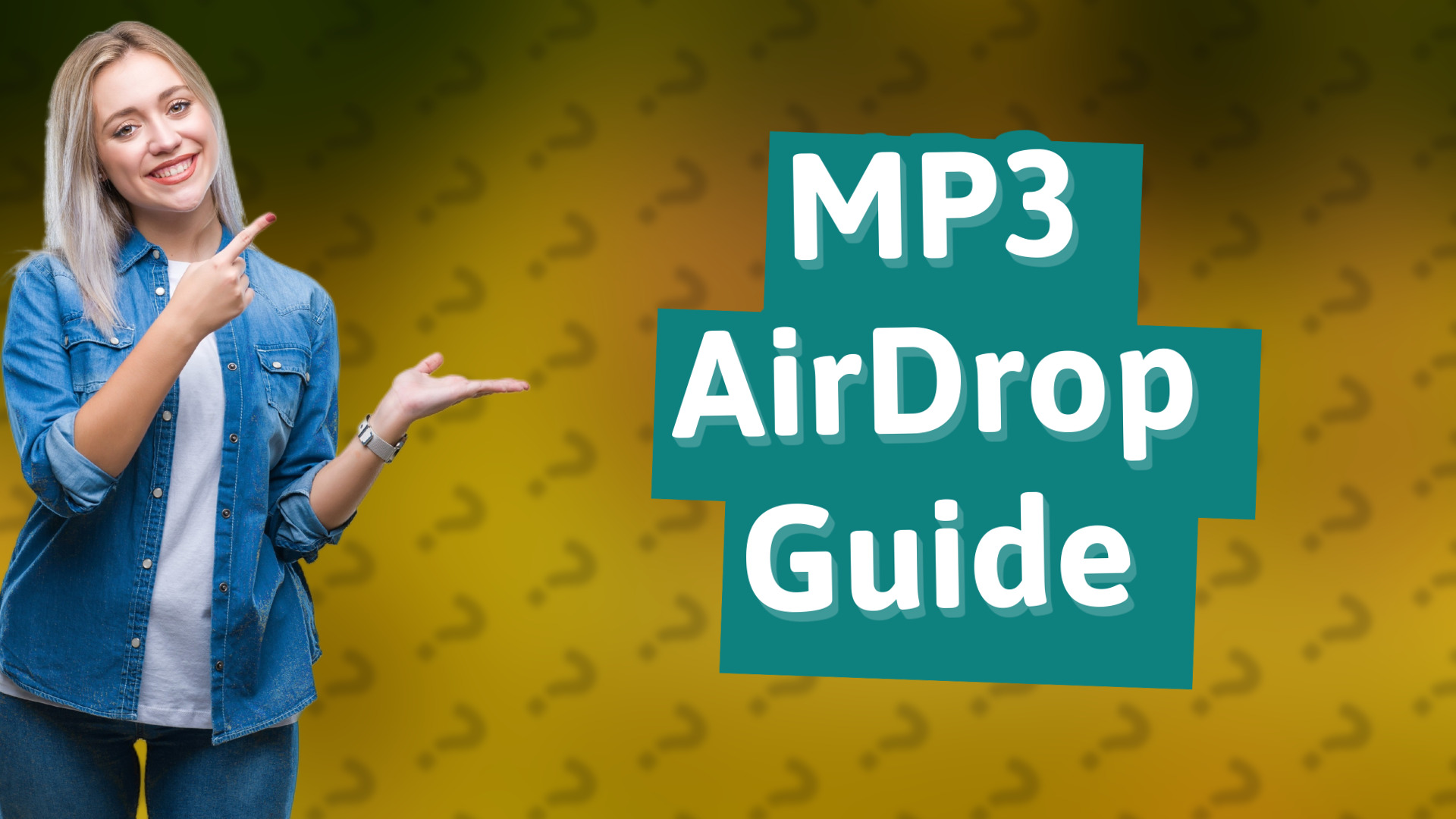 MP3 AirDrop Guide