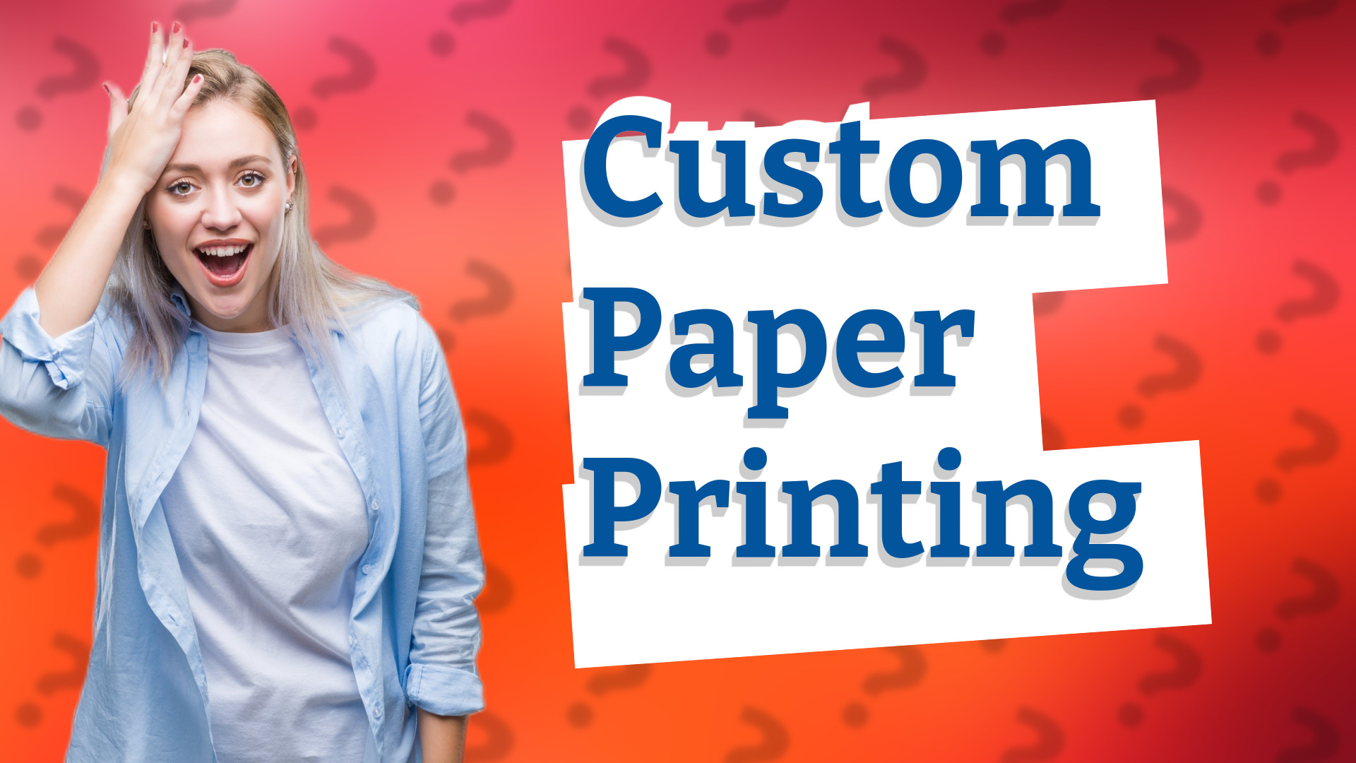 Custom Paper Printing