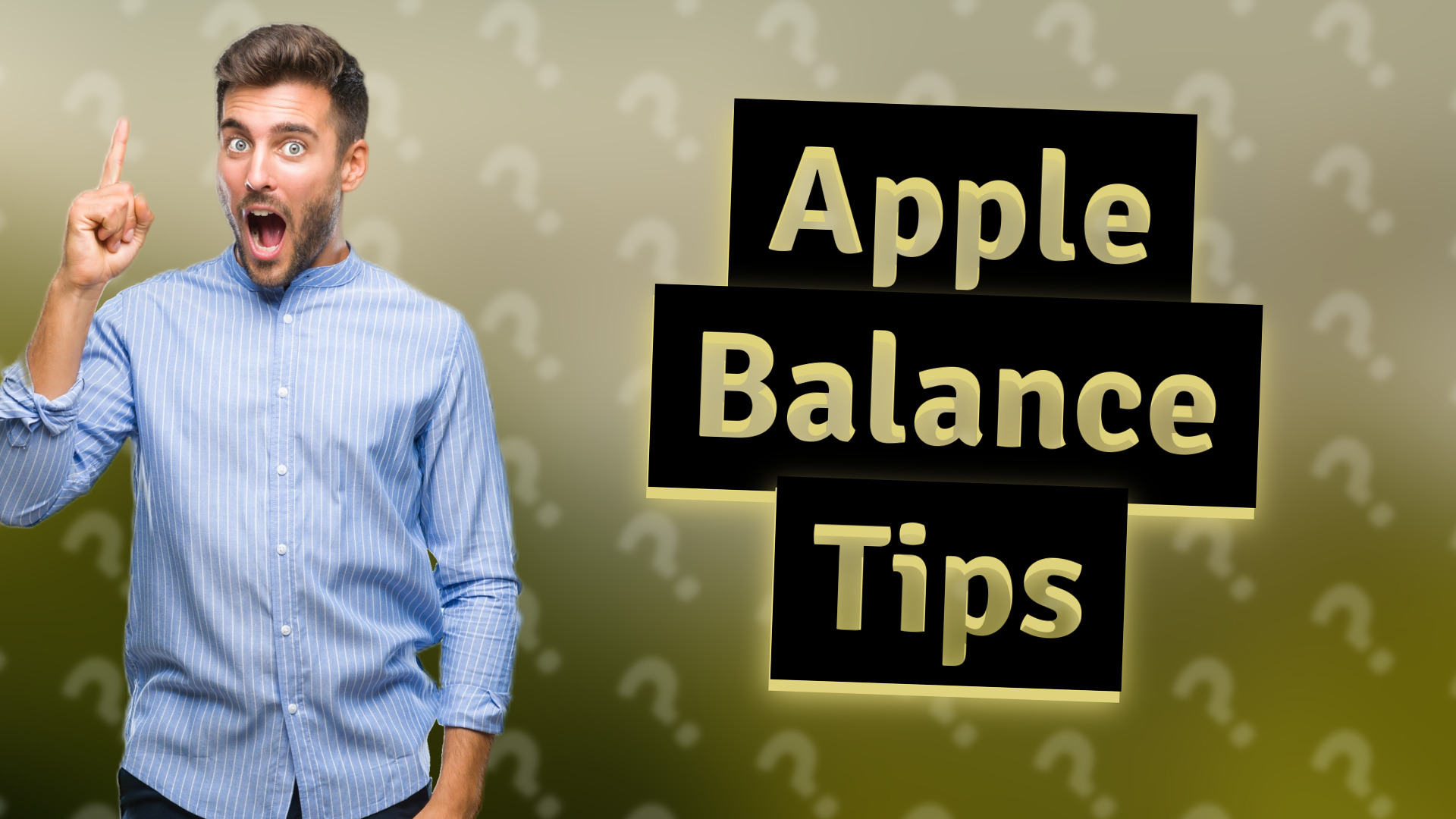 Apple Balance Tips