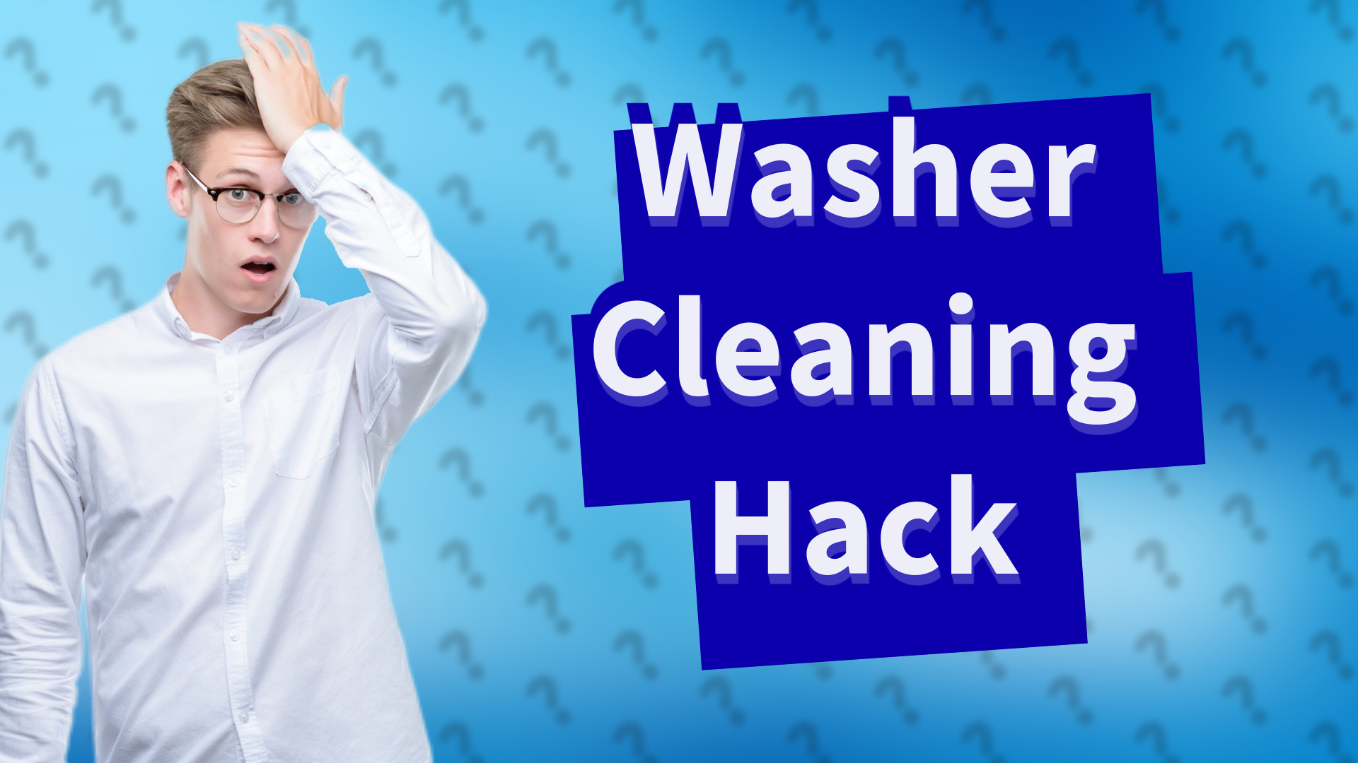 Washer Cleaning Hack
