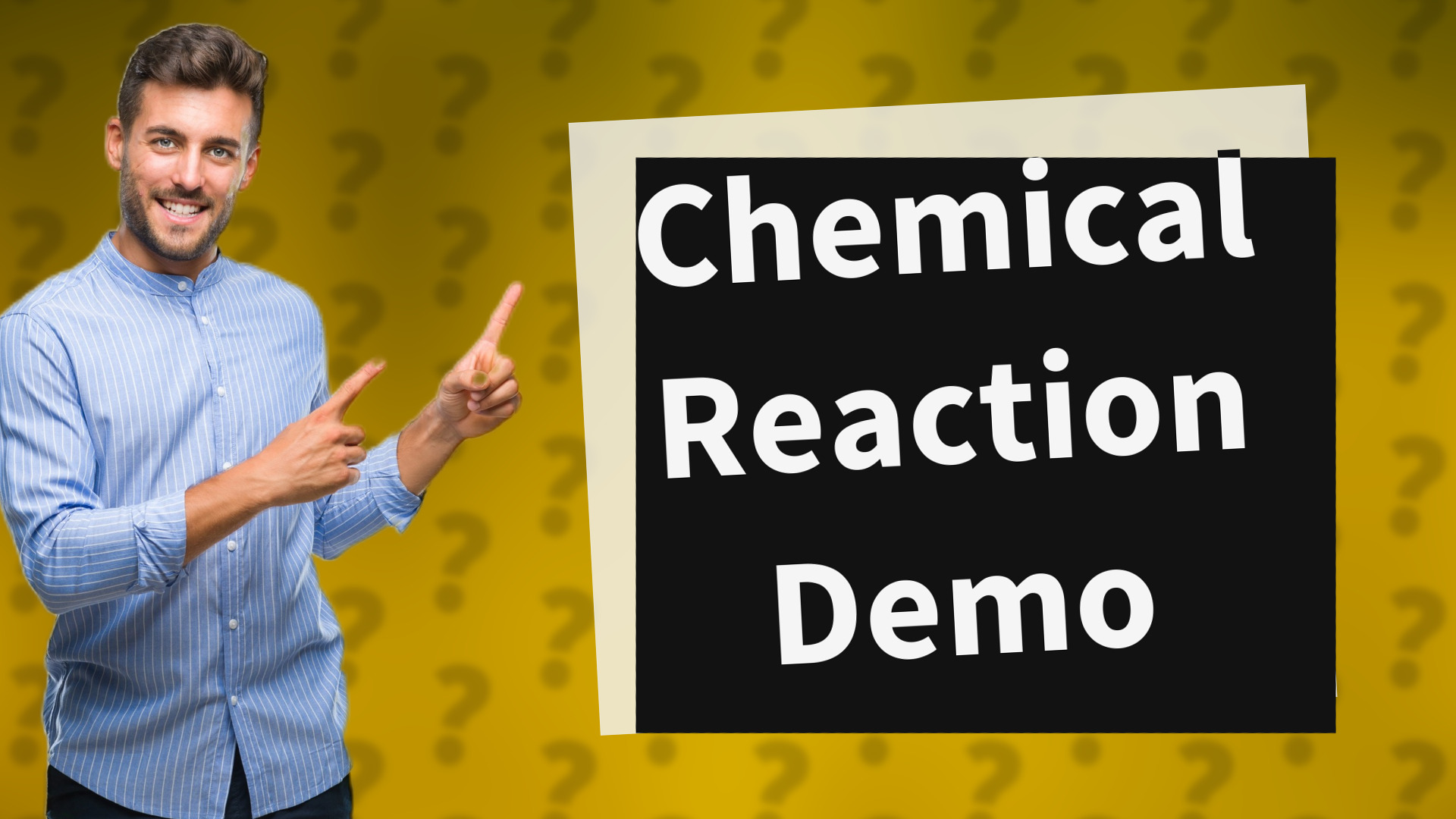 Chemical Reaction Demo