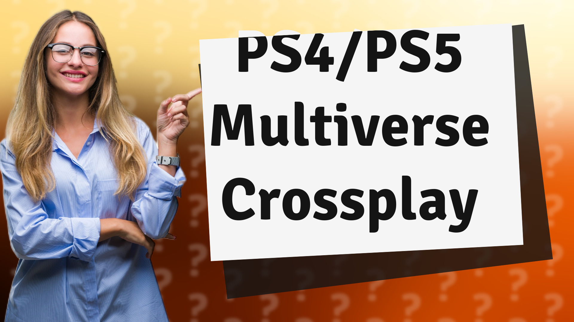 PS4/PS5 Multiverse Crossplay