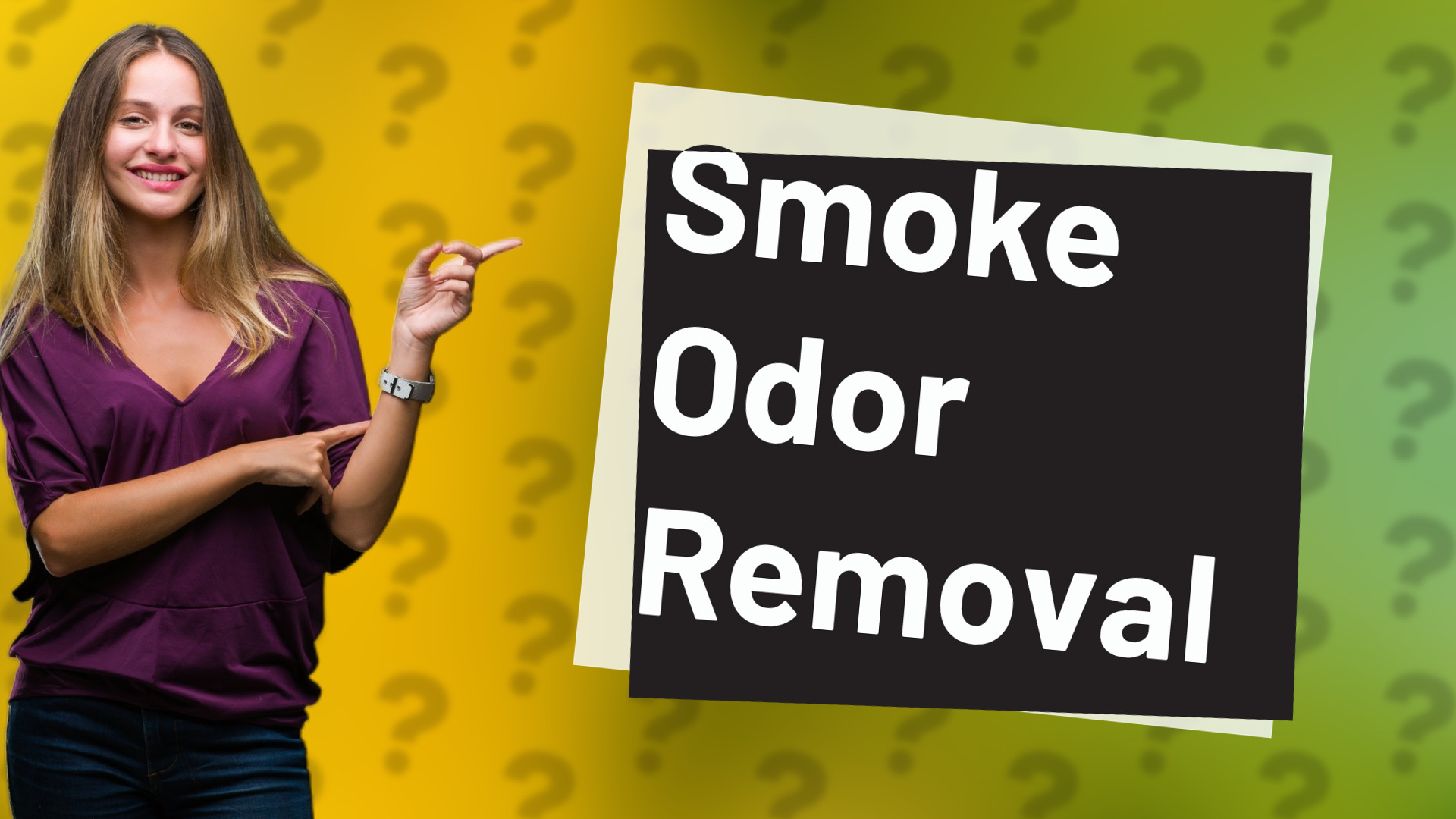 Smoke Odor Removal