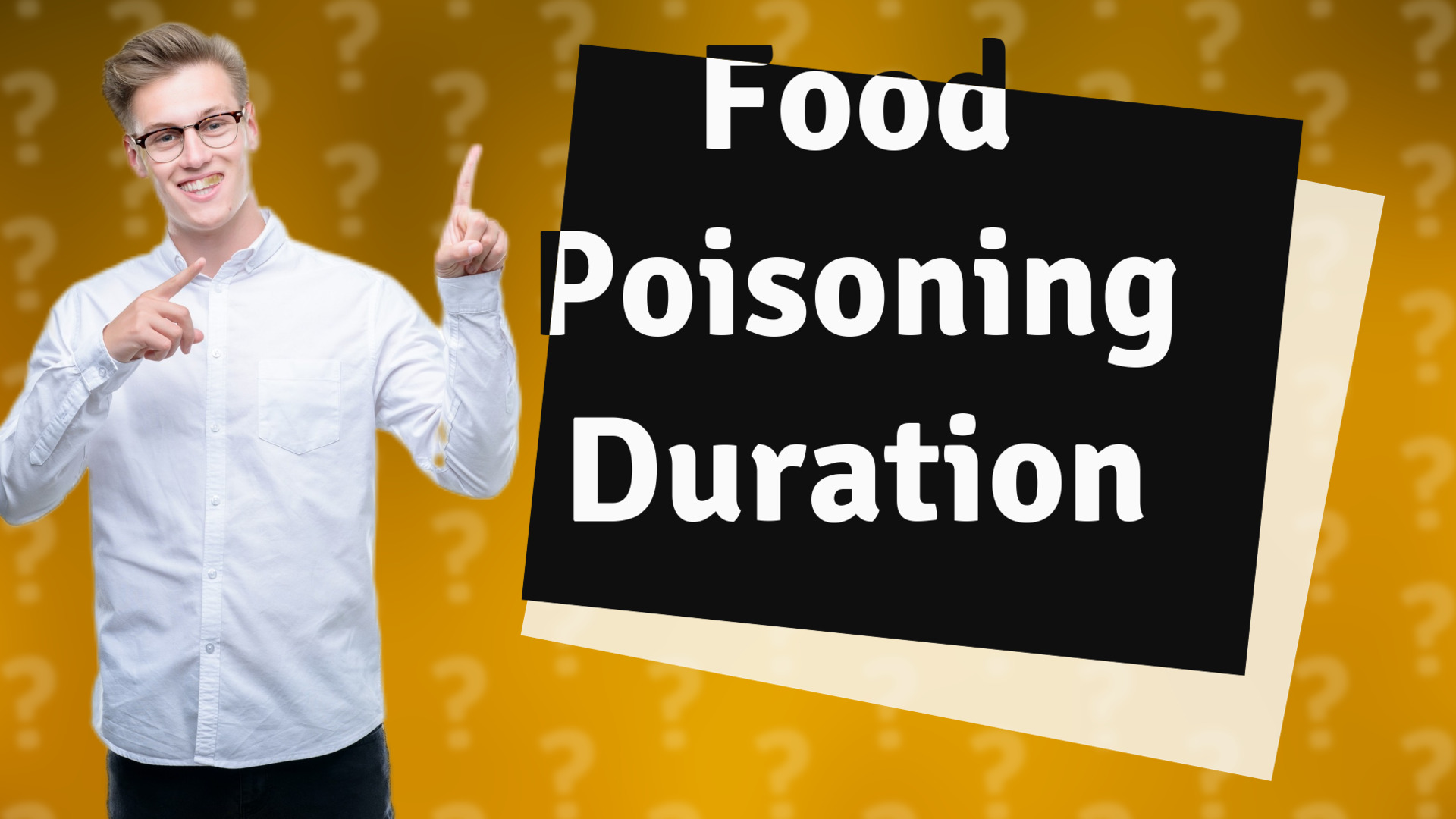 Food Poisoning Duration